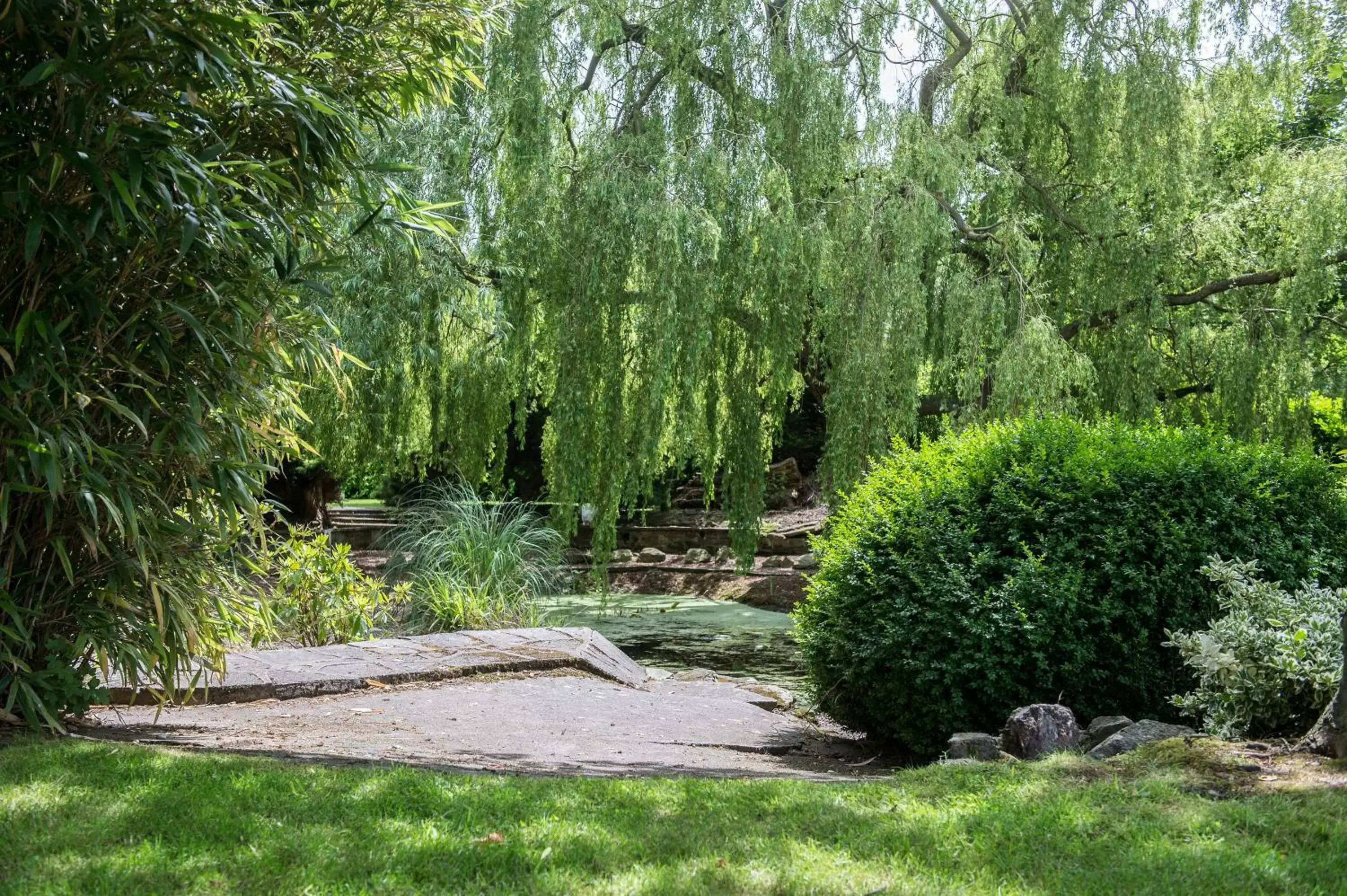 Garden in Hadley Park House Hotel