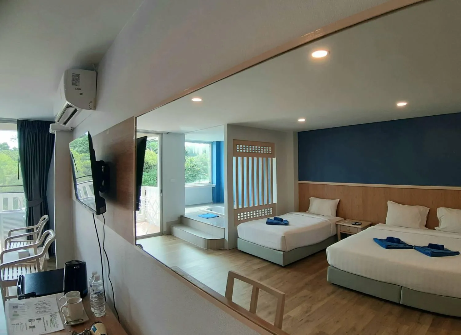 Bed in Karon Living Room - SHA Plus