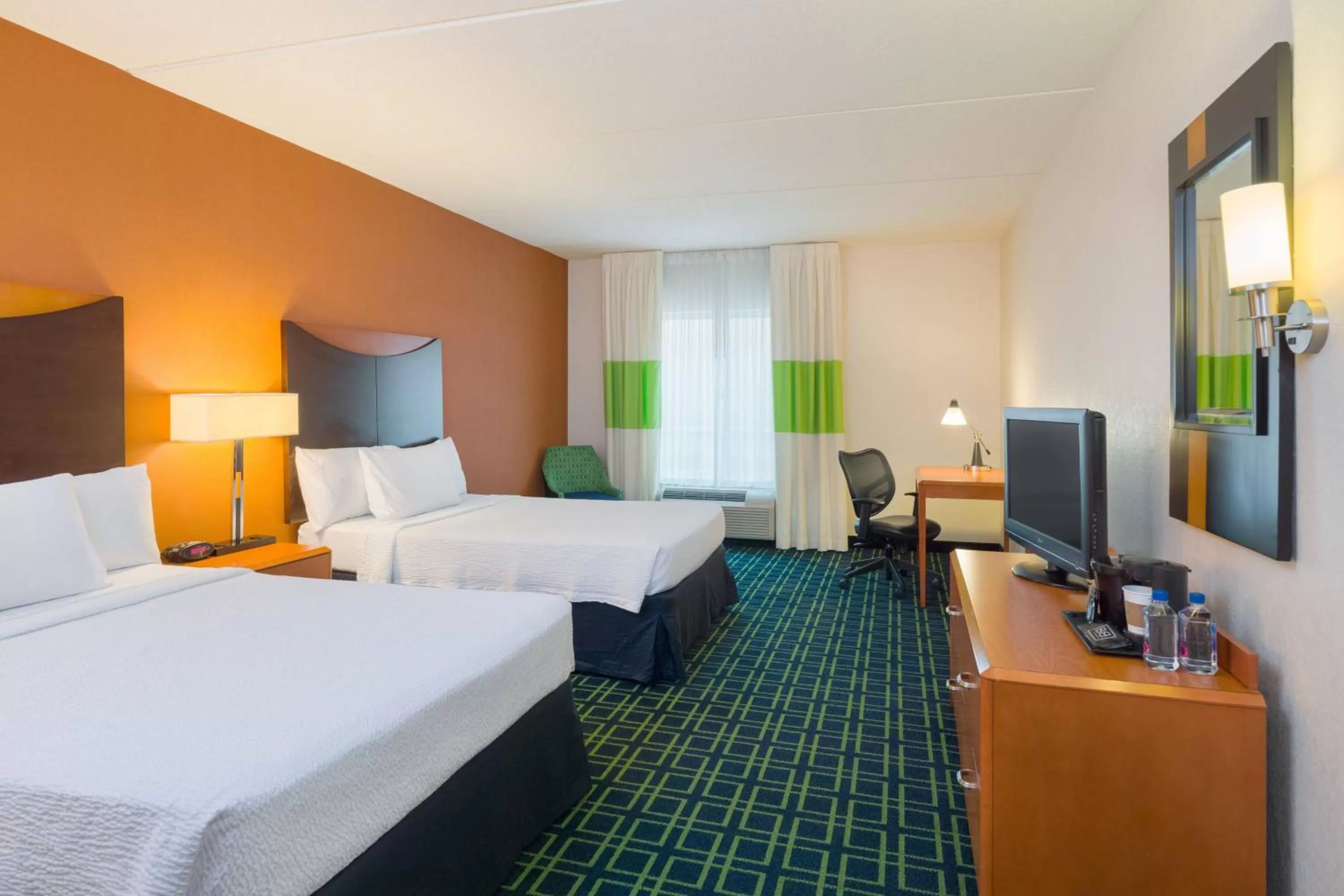 Double Room with Two Double Beds - Hearing Accessible in Fairfield Inn & Suites Lock Haven