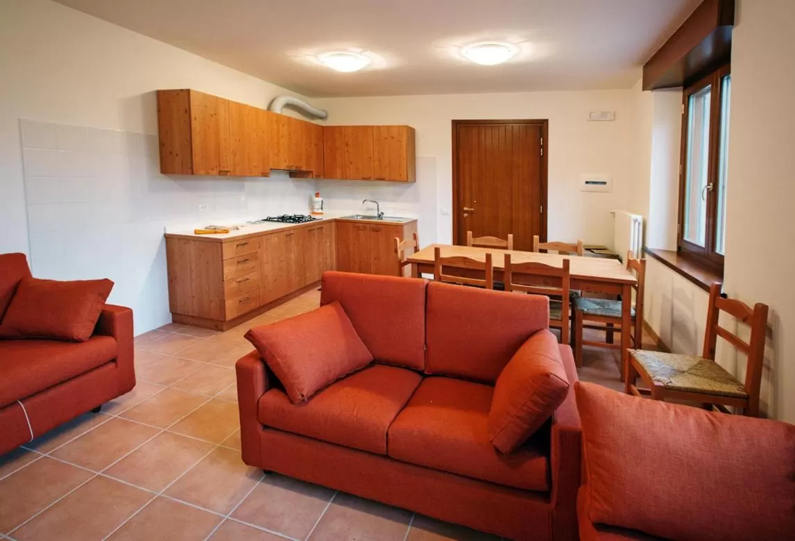 Living room in Albergo Diffuso Tolmezzo