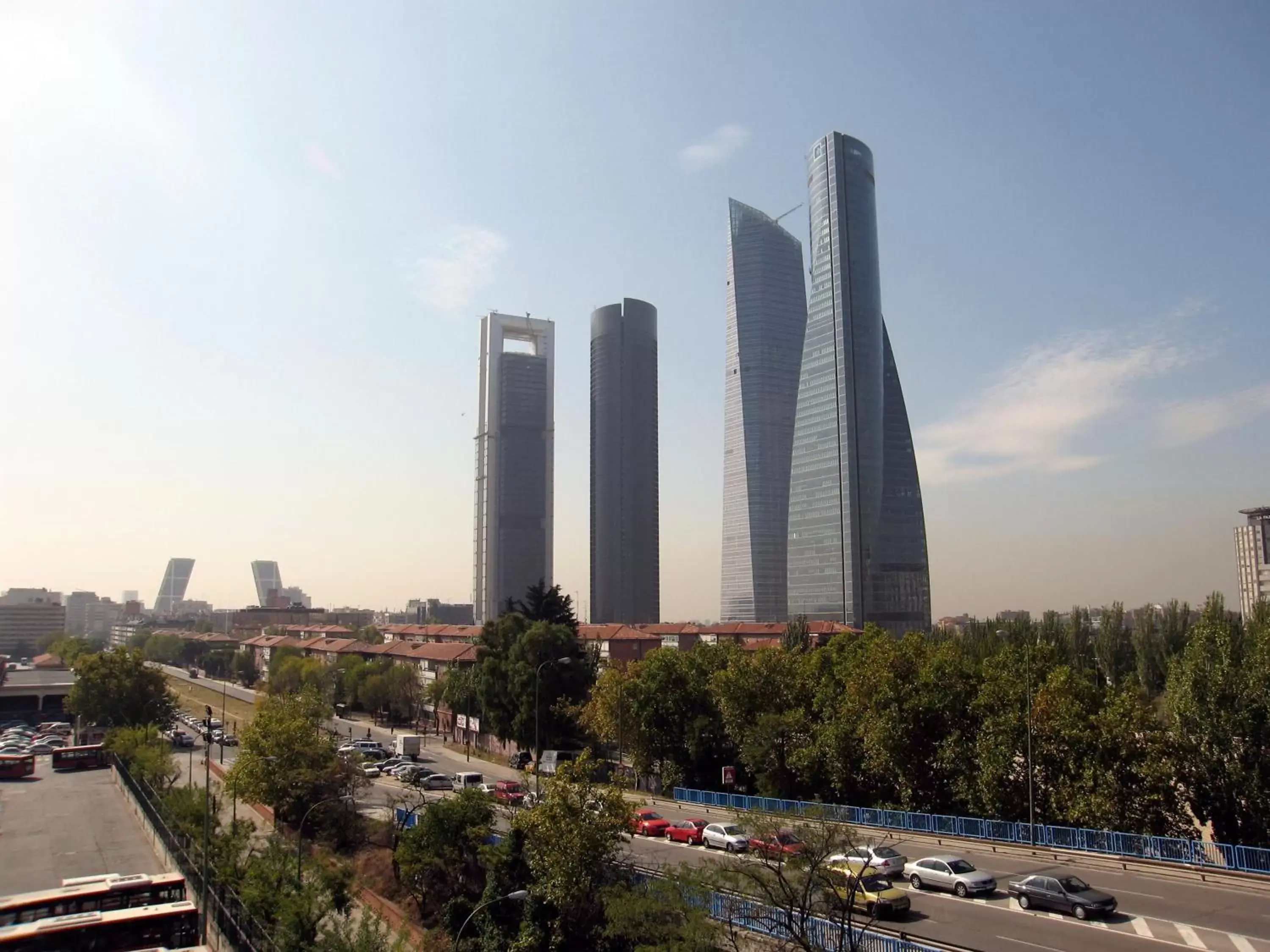 Property building in Eurostars Madrid Tower