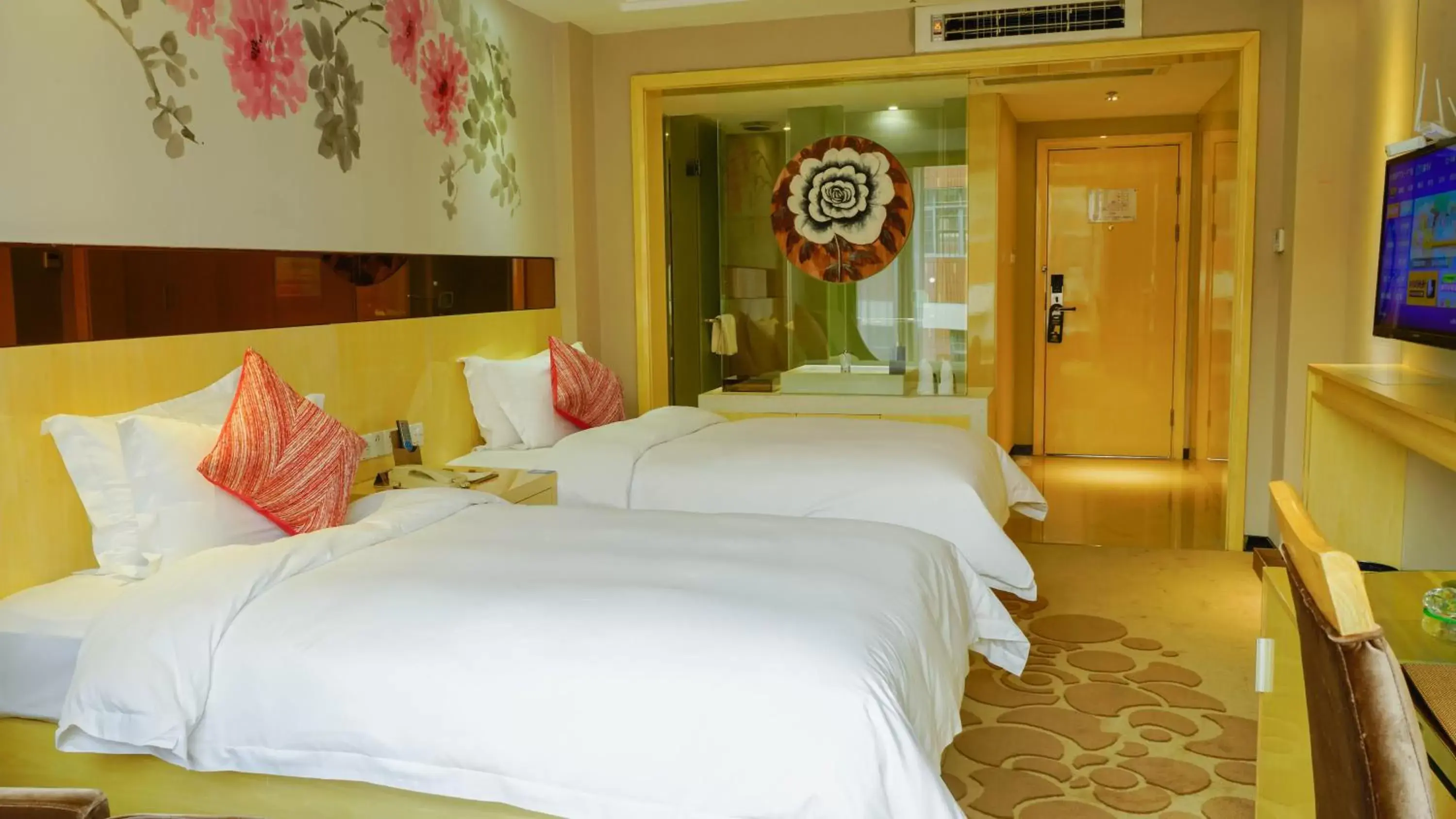 Bedroom, Bed in Paco Hotel Ouzhuang Metro Guangzhou-Free shuttle to Canton fair