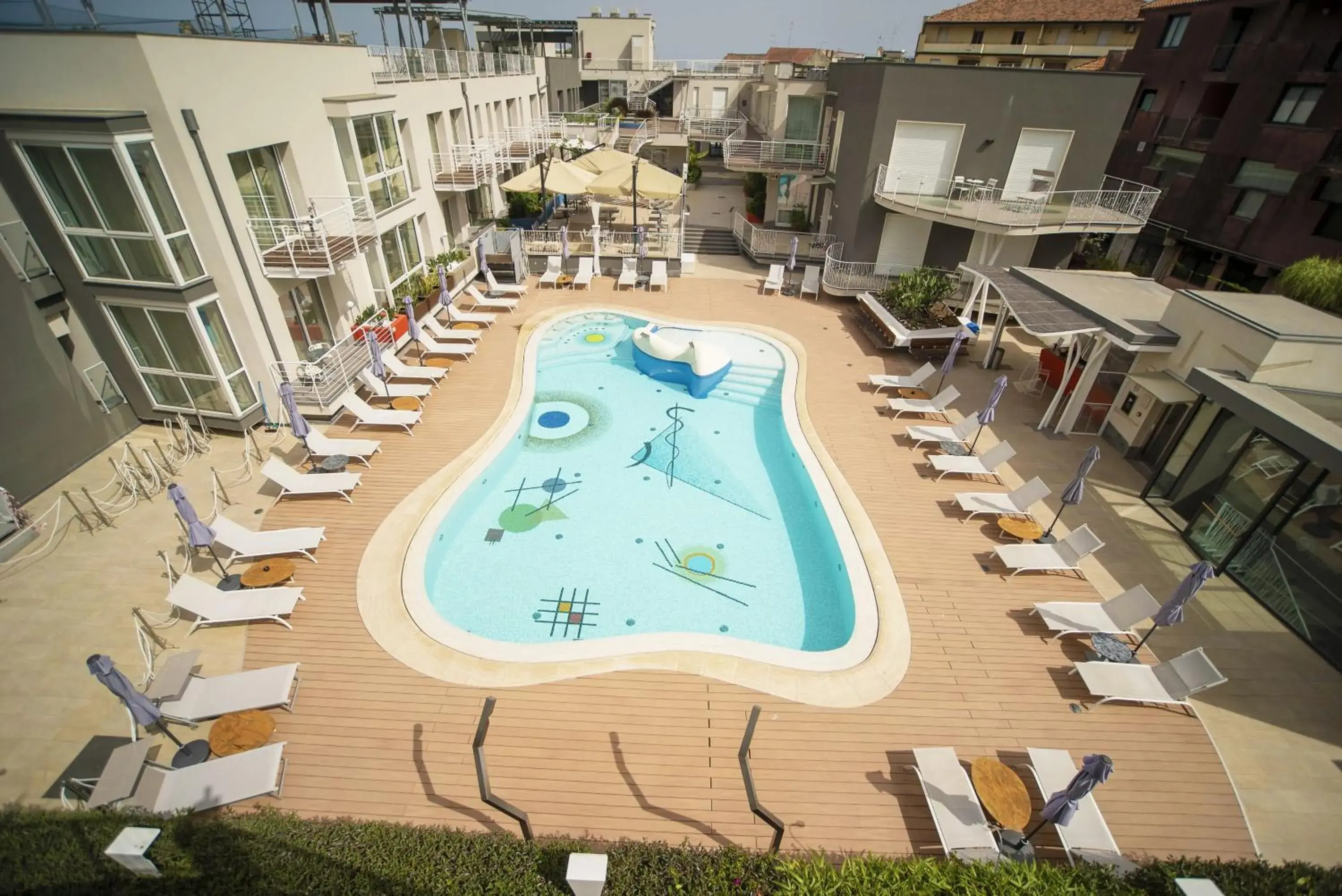 Swimming pool, Pool View in Hotel Malavoglia