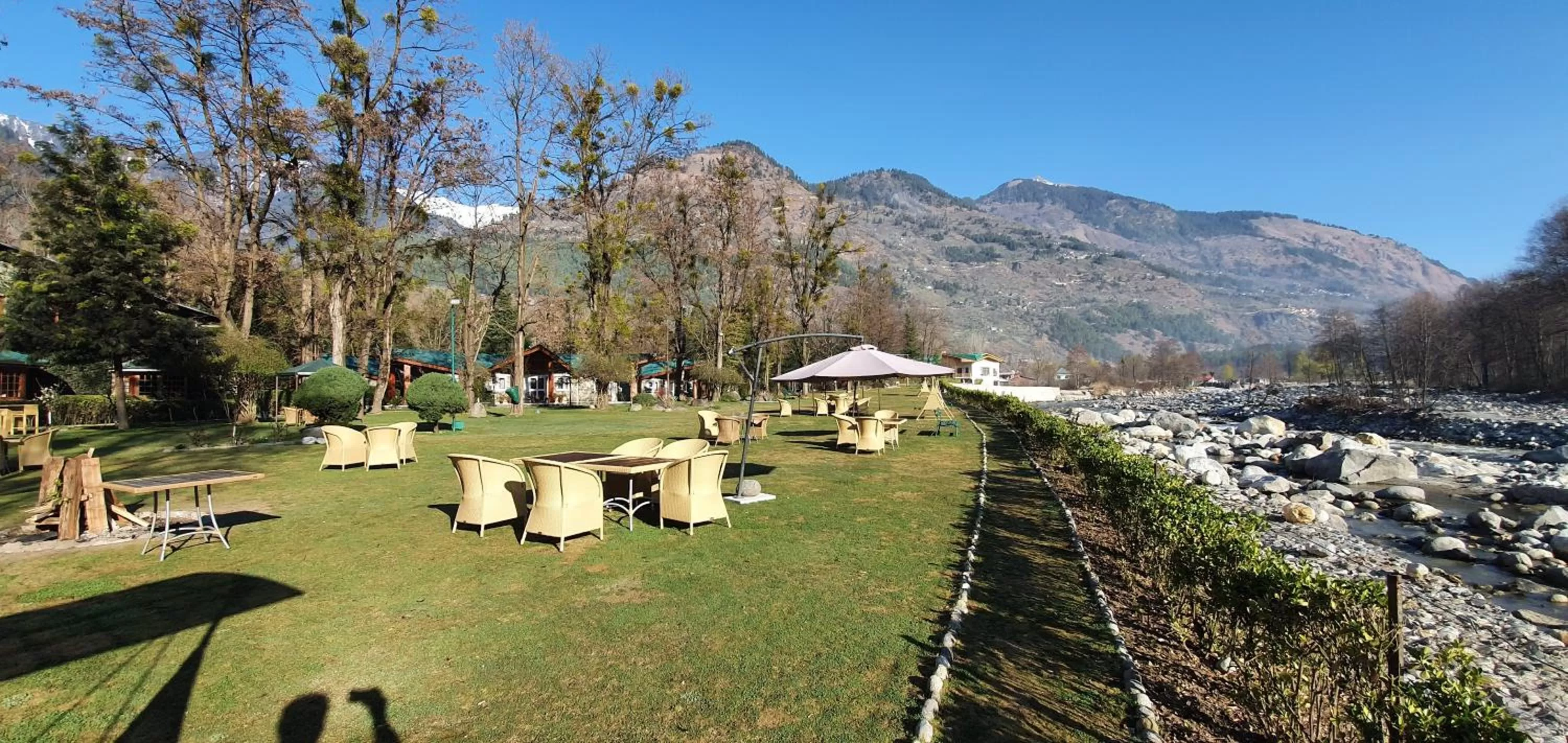 Garden in Span Resort and Spa, Manali