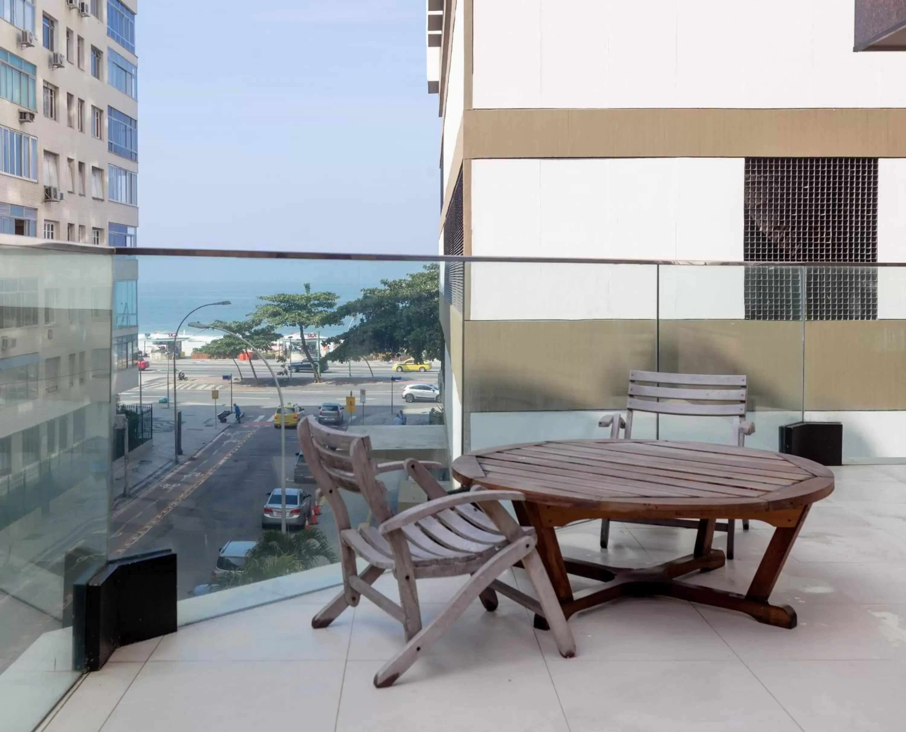 Balcony/Terrace in Ritz Copacabana Boutique Hotel