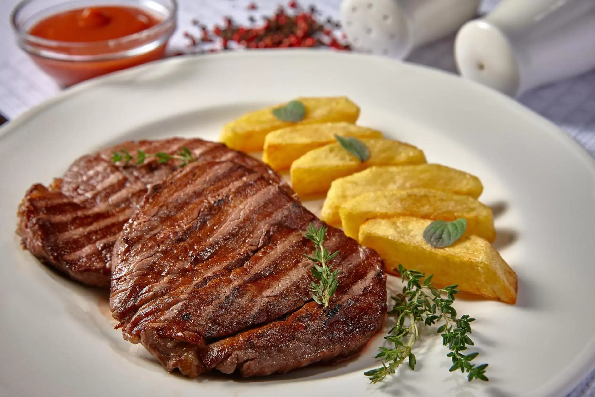 Food close-up in Atrion Hotel Food close-up in Atrion Hotel