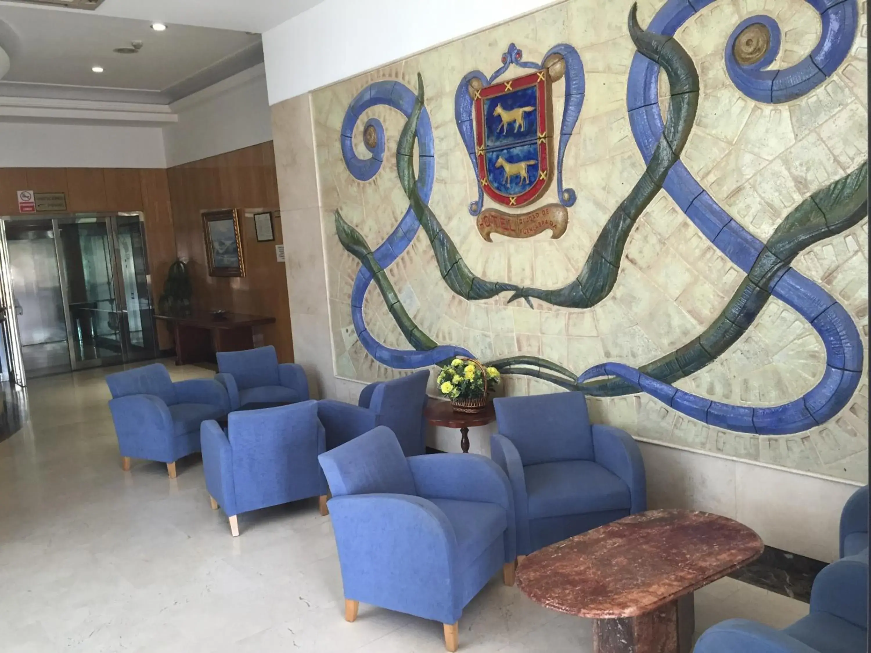 Lobby or reception, Seating Area in Hotel Ciudad de Fuenlabrada