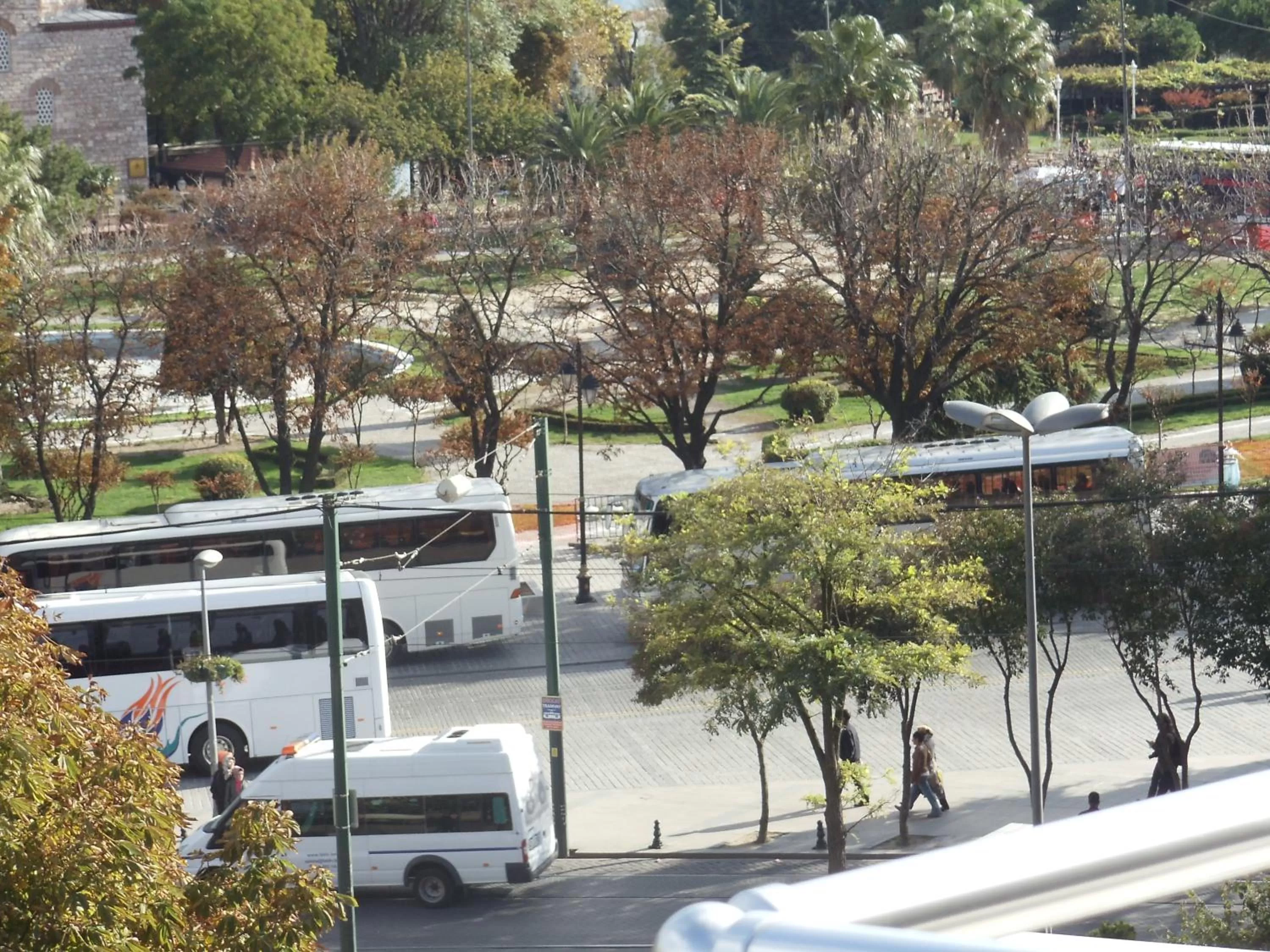 Balcony/Terrace in Ares Hotel