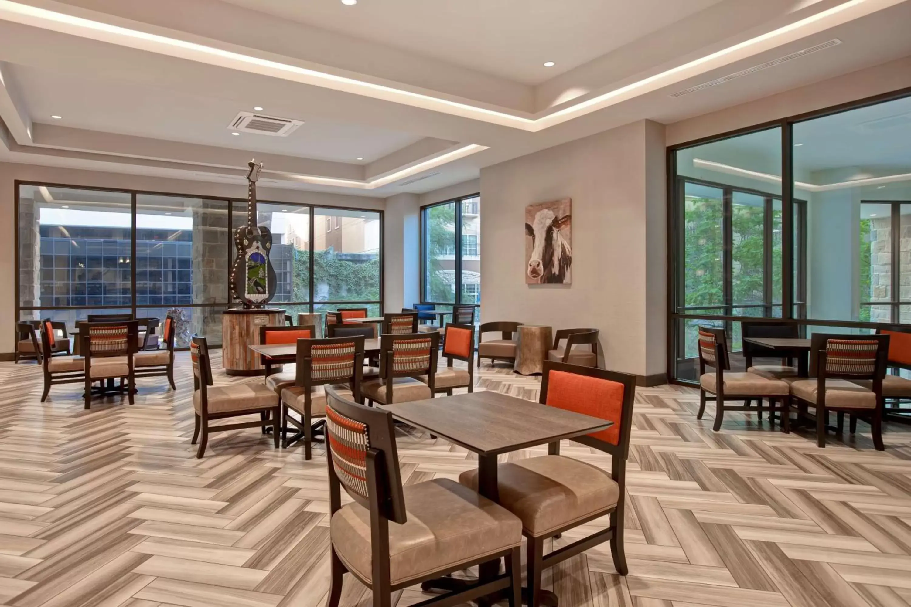 Dining area, Restaurant/Places to Eat in Hampton Inn & Suites San Antonio Riverwalk