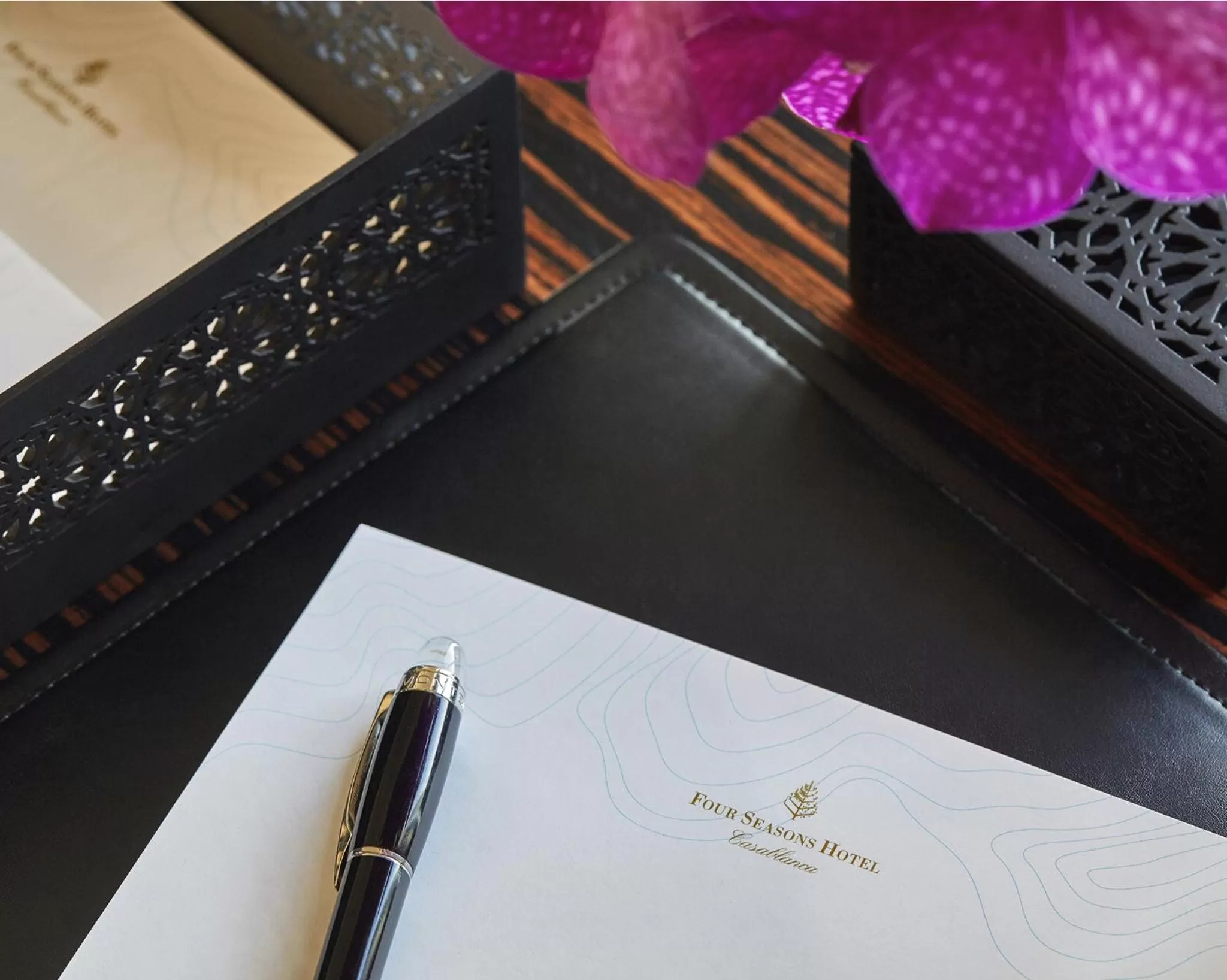 Decorative detail in Four Seasons Hotel Casablanca