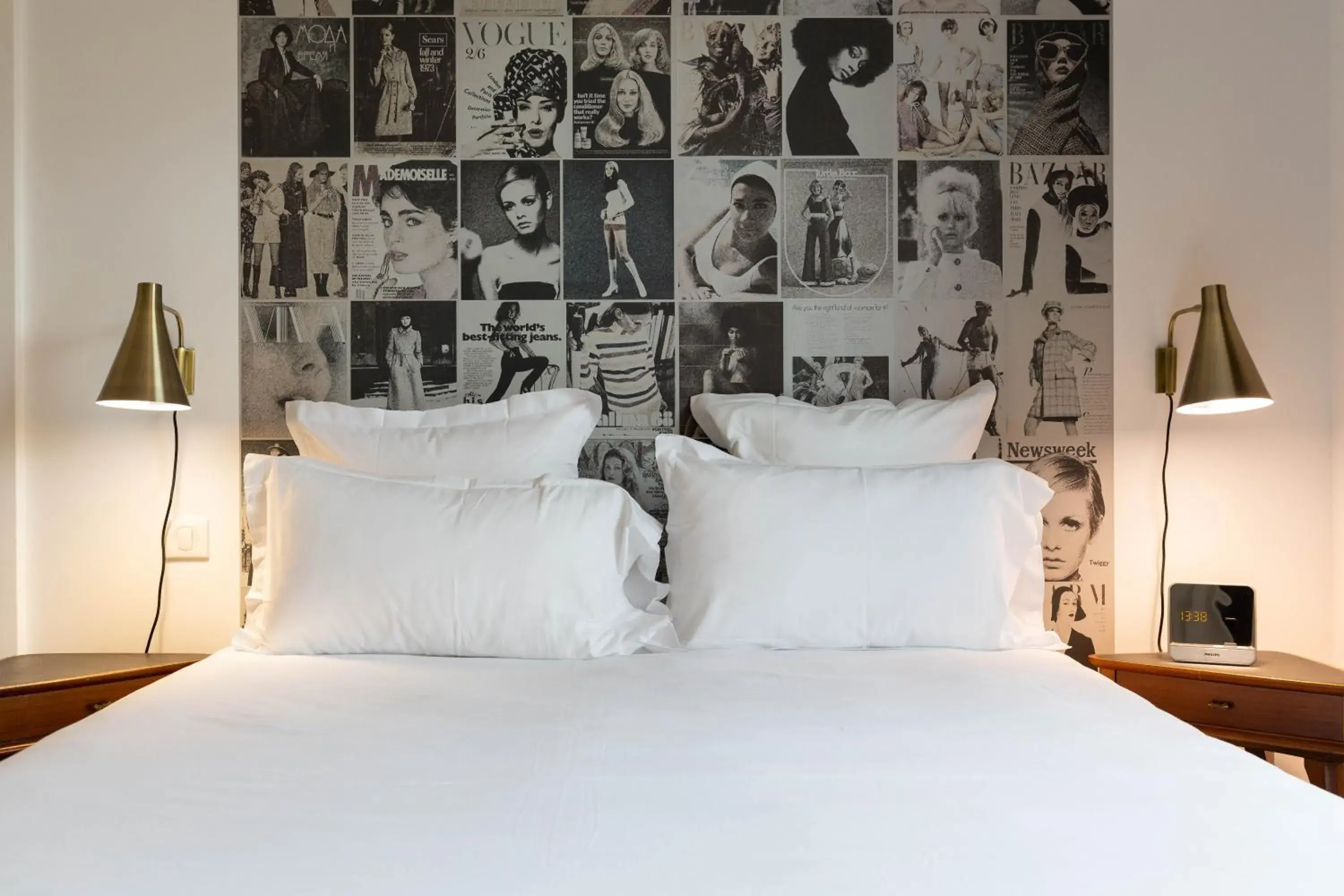 Bed in Hôtel 96