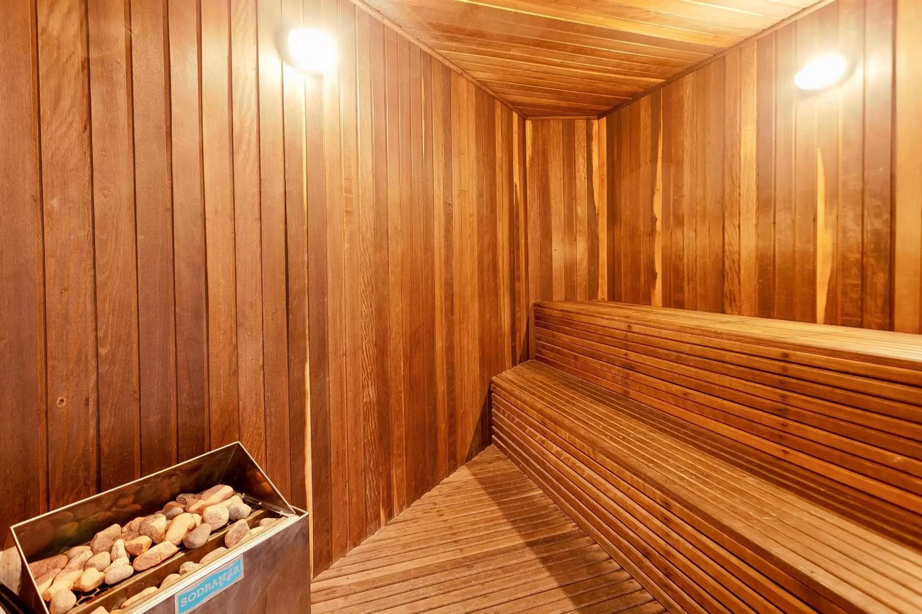 Sauna in Blue Tree Towers Joinville