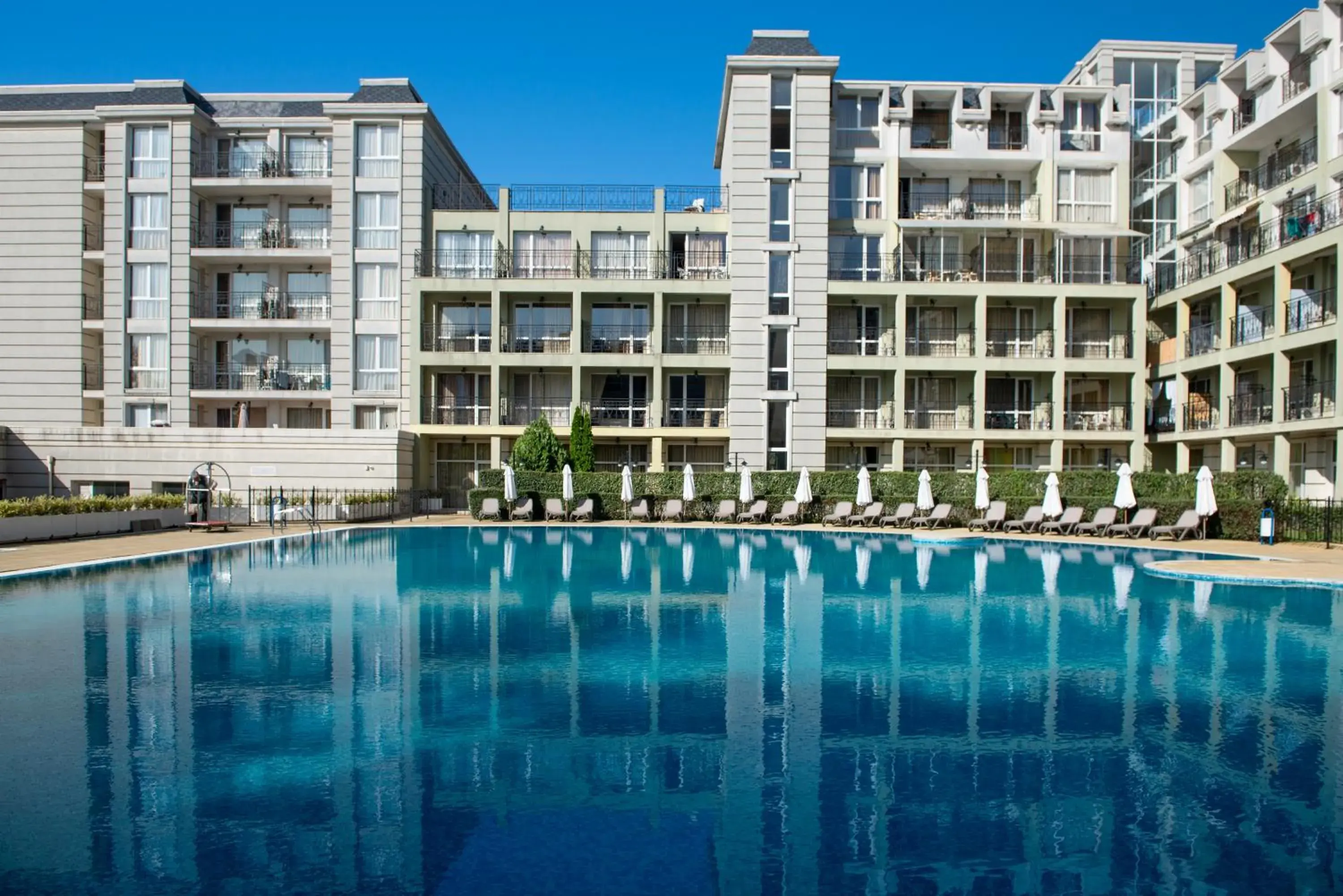 Property building, Swimming Pool in Festa Pomorie Resort