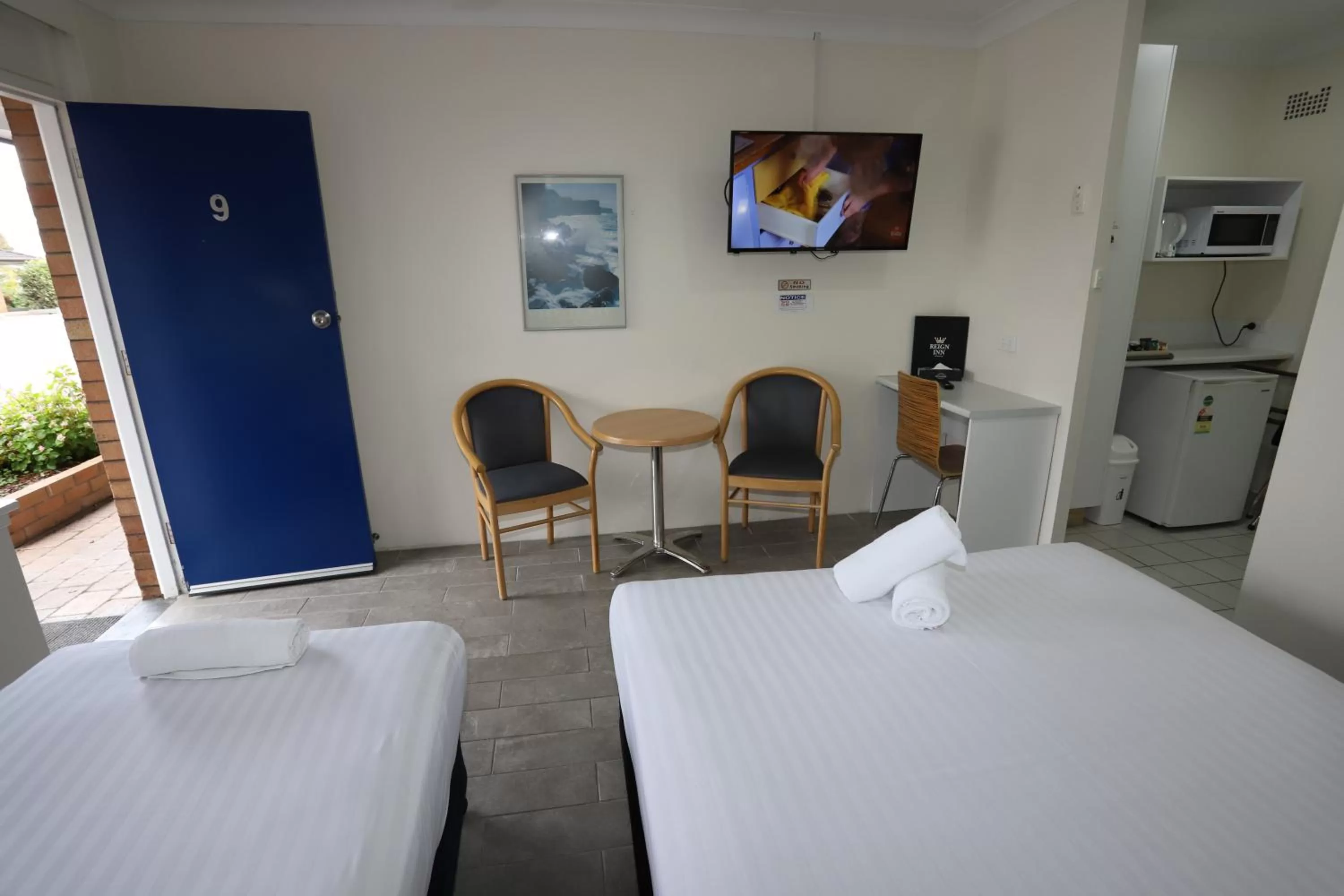 Bed in Reign Inn Newcastle