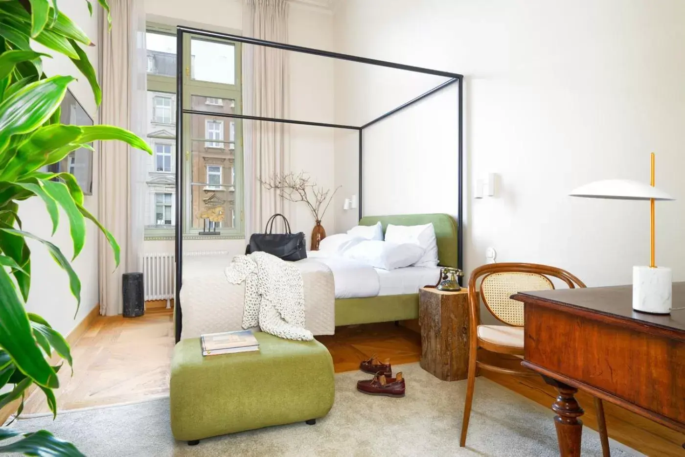 Bed in ARCHE Dwór Uphagena Gdańsk Bed in ARCHE Dwór Uphagena Gdańsk