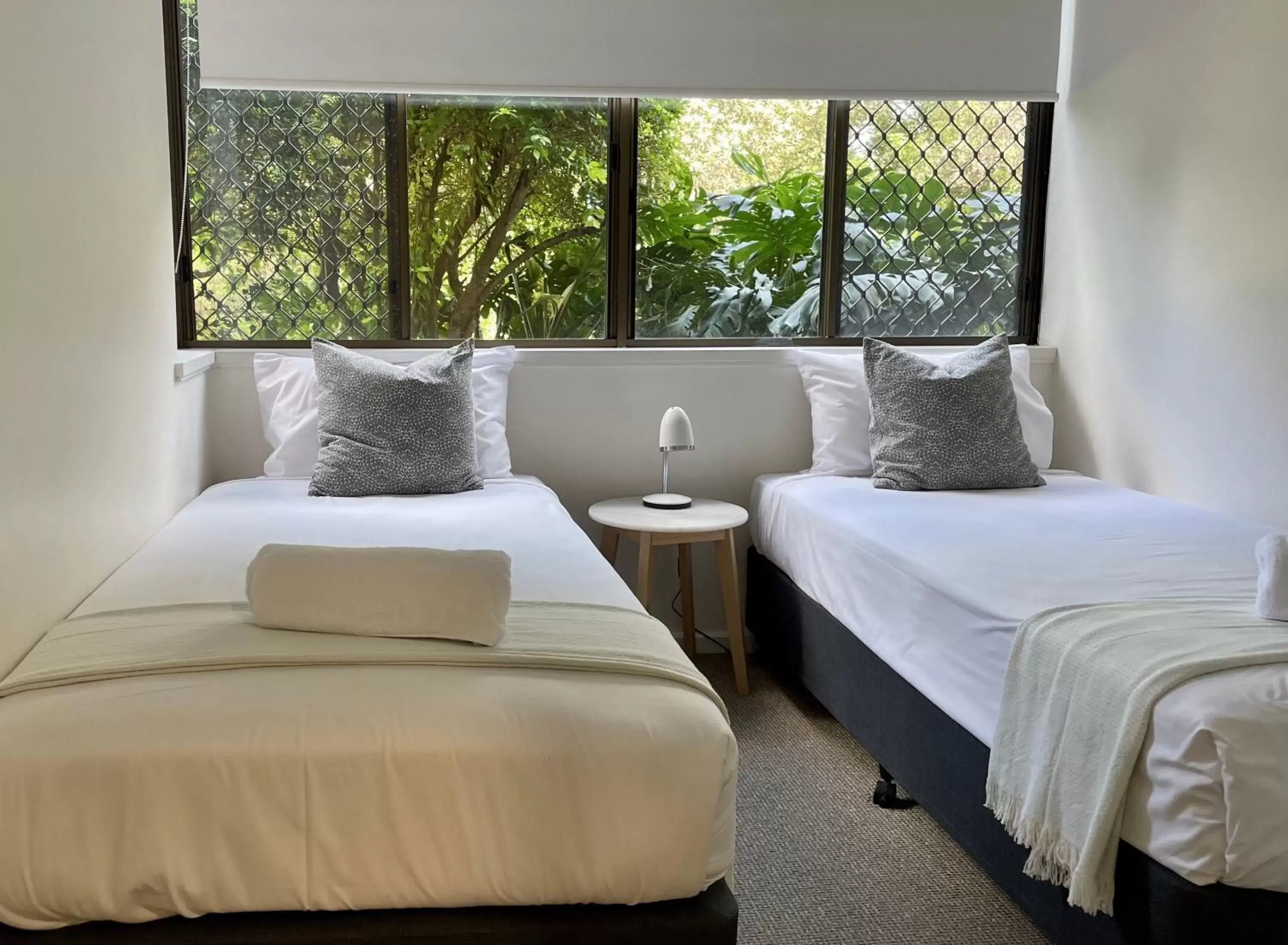 Photo of the whole room, Bed in Byron Pacific Apartments - On Clarkes Beach