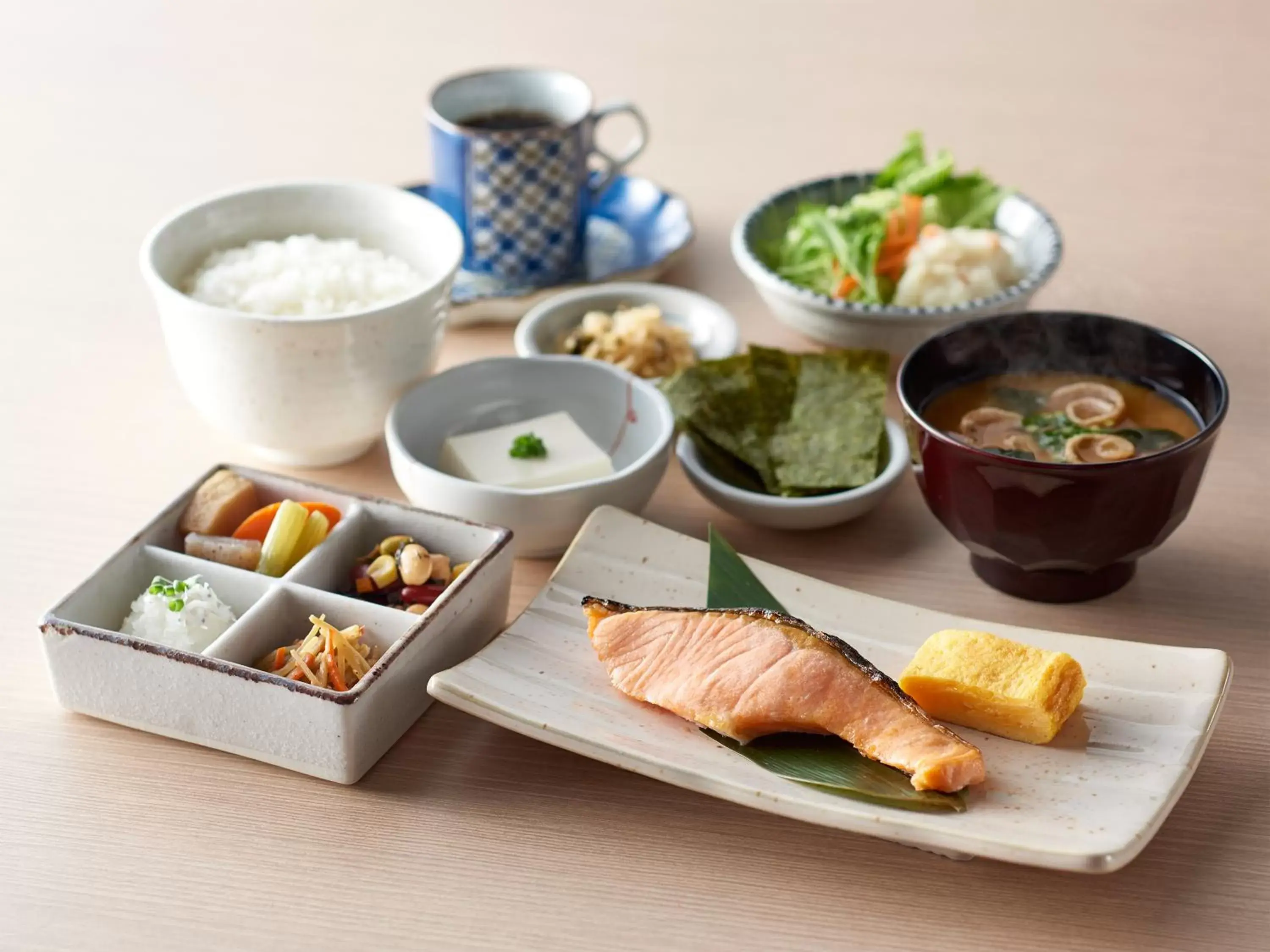 Food close-up in UNIZO INN Shin-Osaka