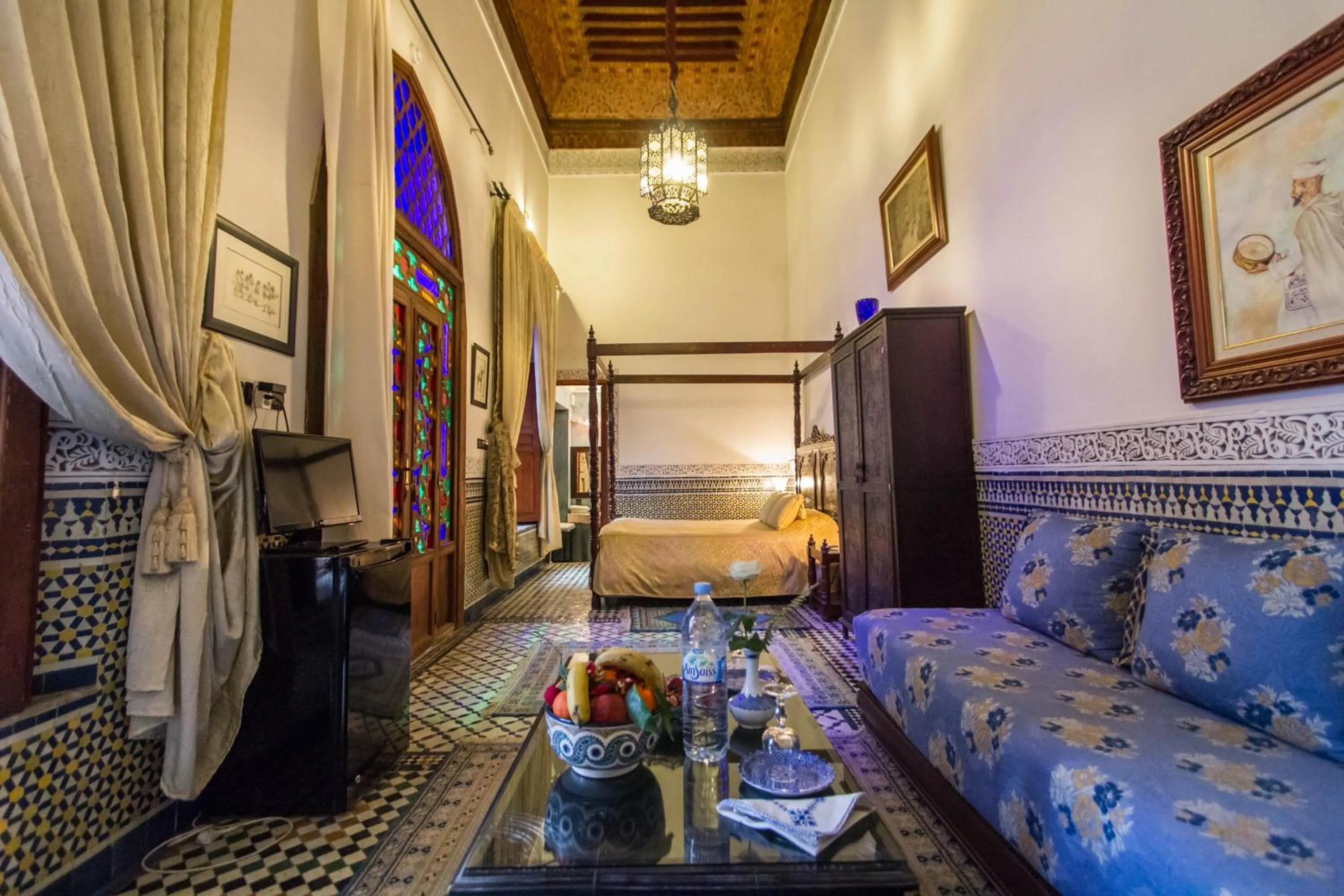 TV and multimedia, Bed in Riad - Dar Al Andalous