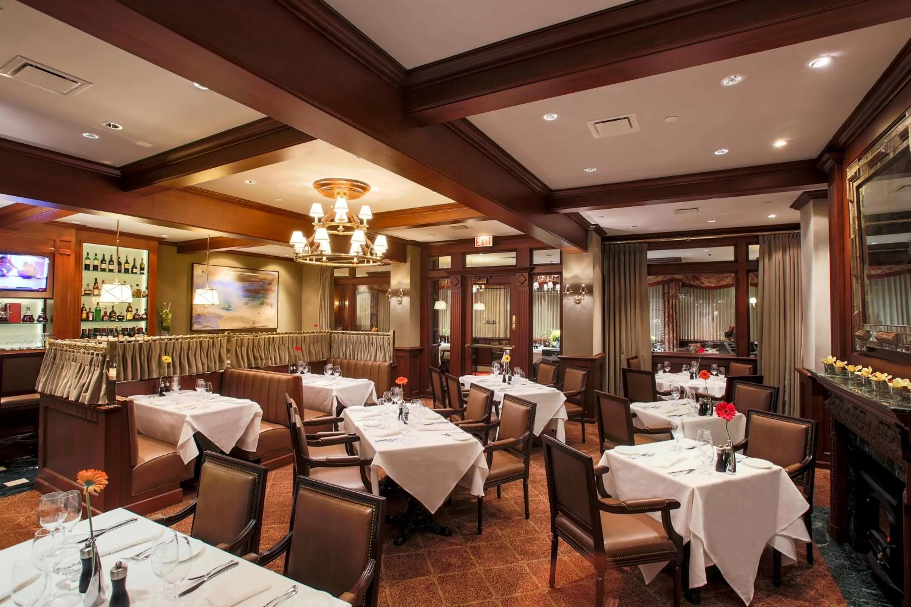 Restaurant/places to eat in The Townsend Hotel