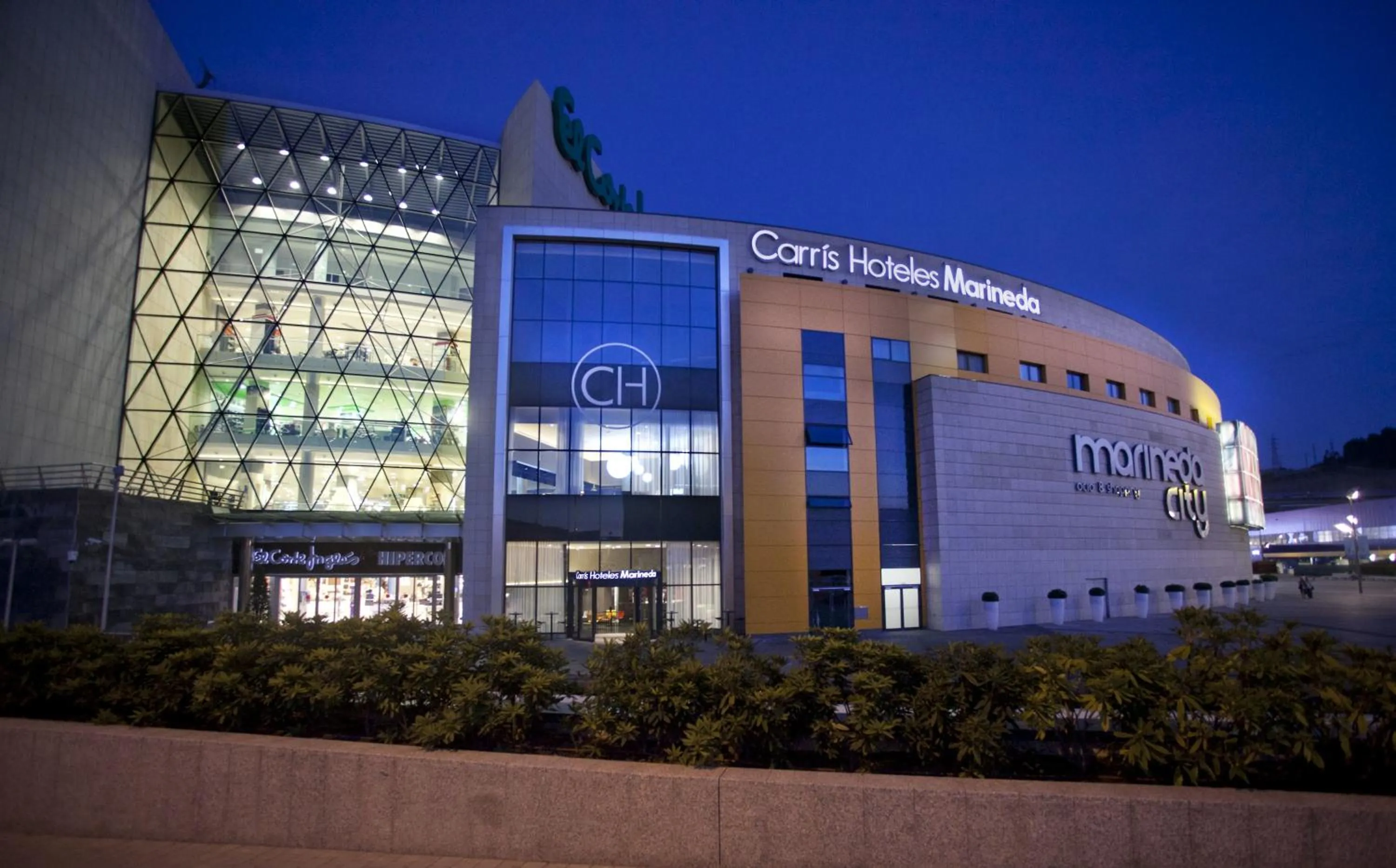 Facade/entrance in Hotel Carris Marineda