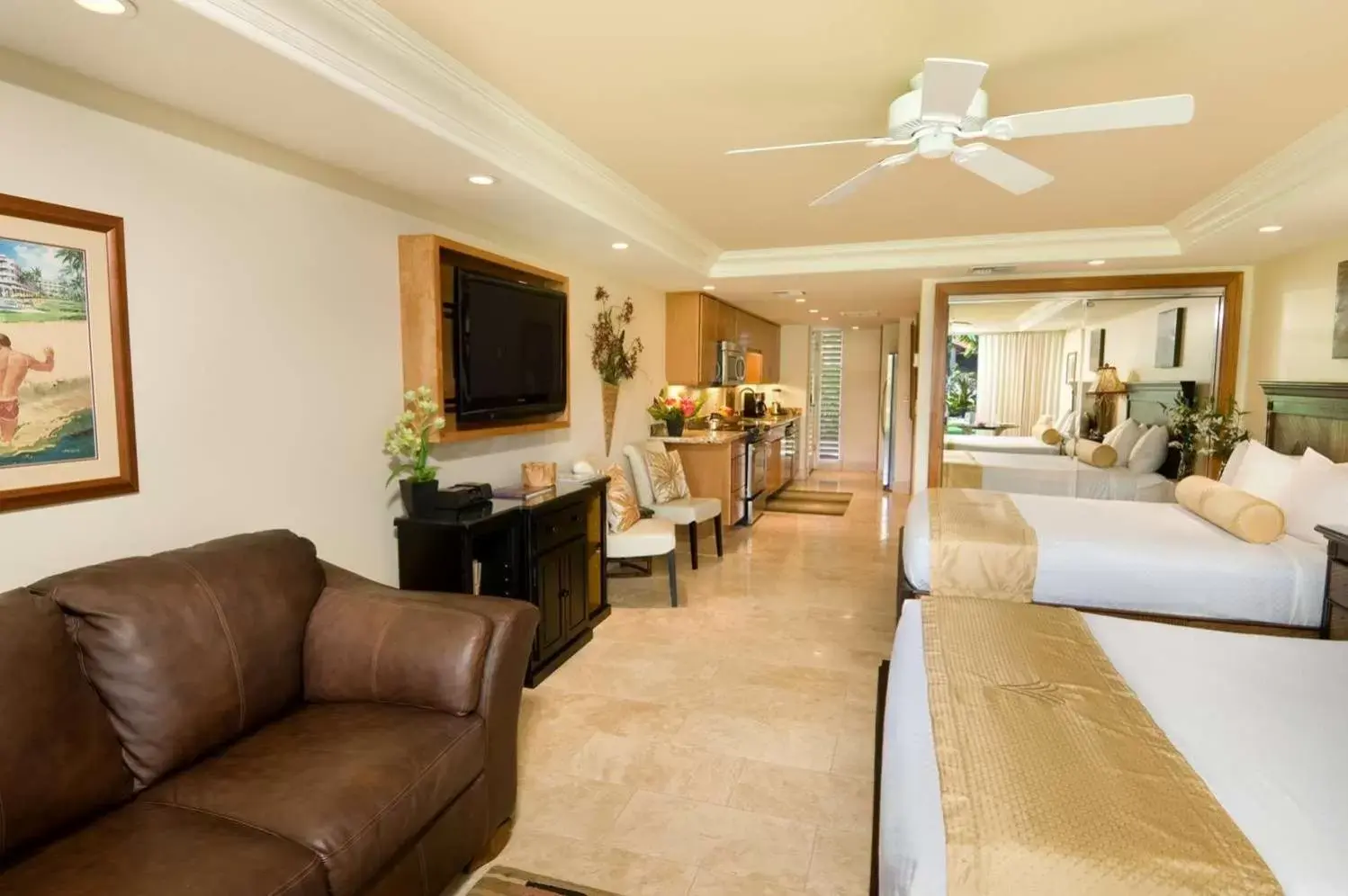 Living room, Seating Area in Aston Maui Kaanapali Villas