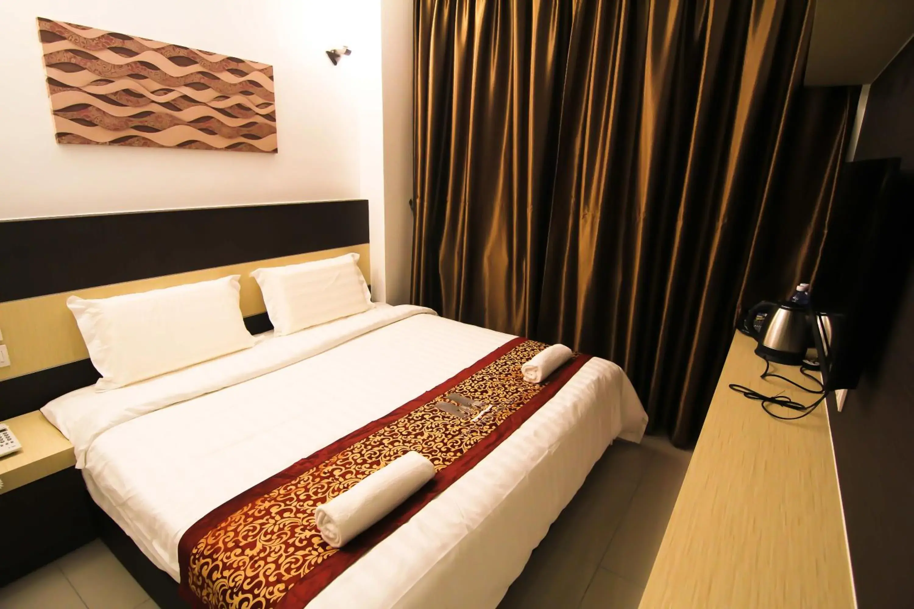 Photo of the whole room, Bed in Uptown Hotel Seremban