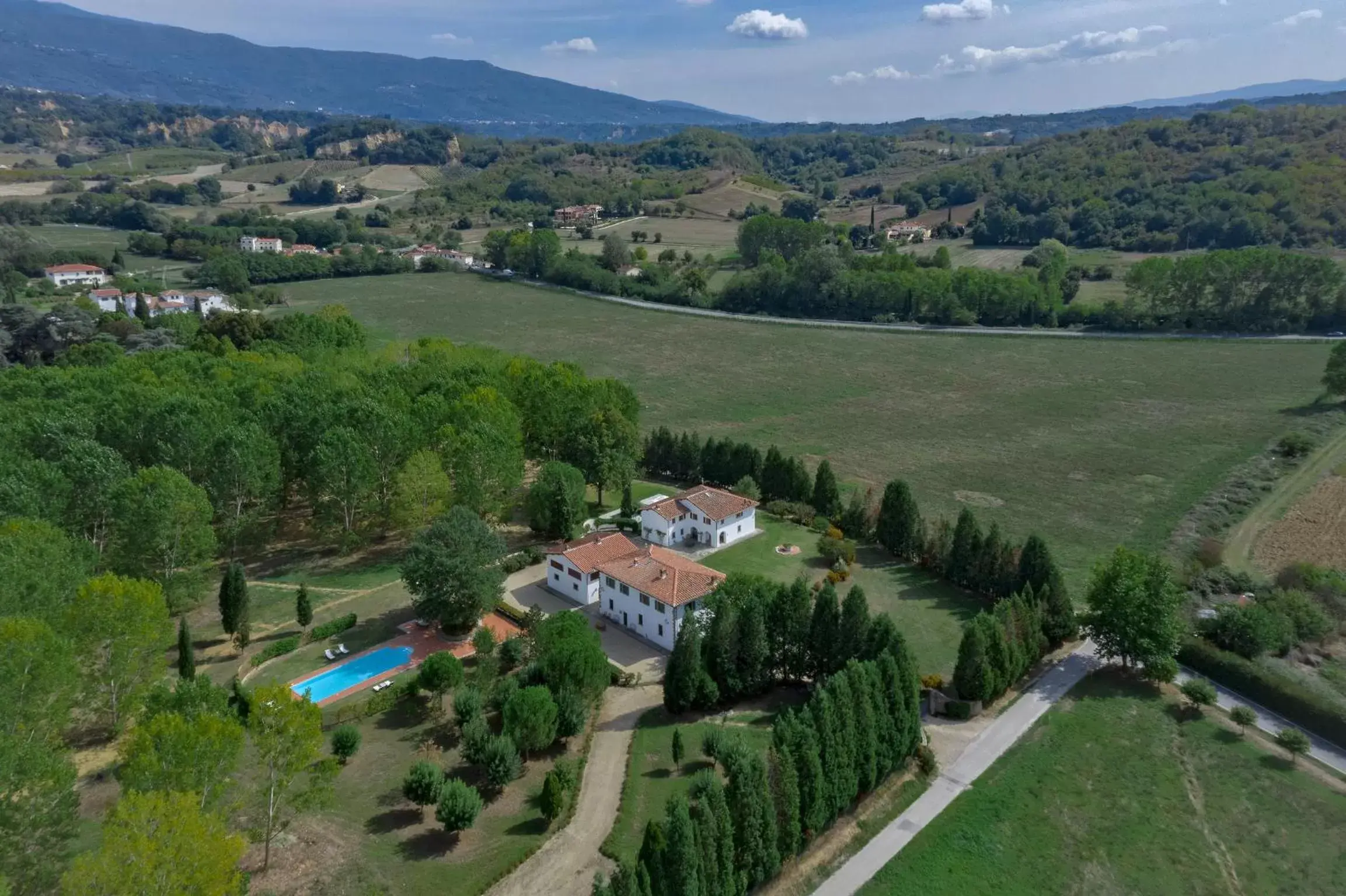 Garden view, Bird's-eye View in VIESCA Suites & Villas Il Borro Toscana