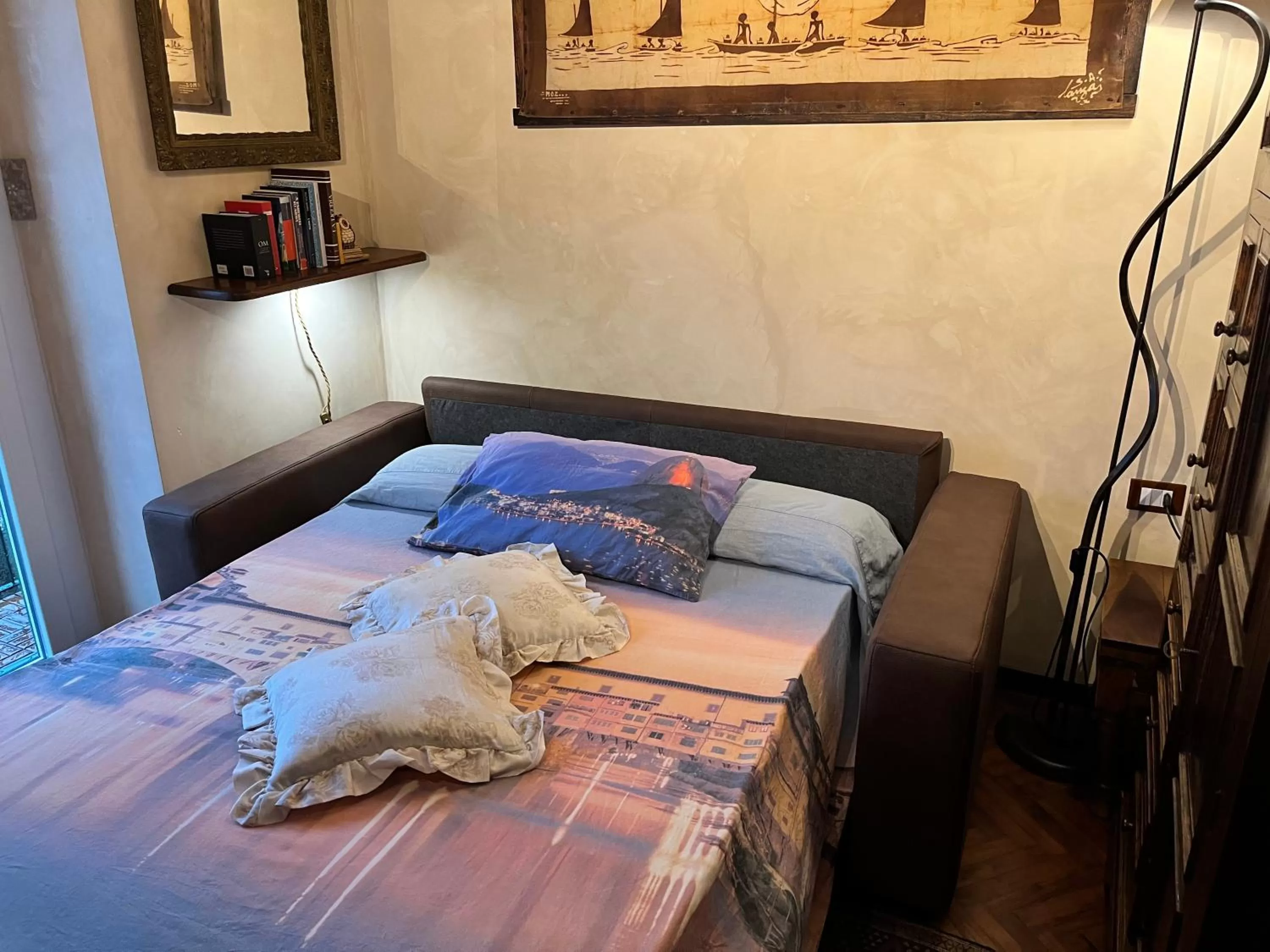 Living room, Bed in SALOTTO SUL MARE