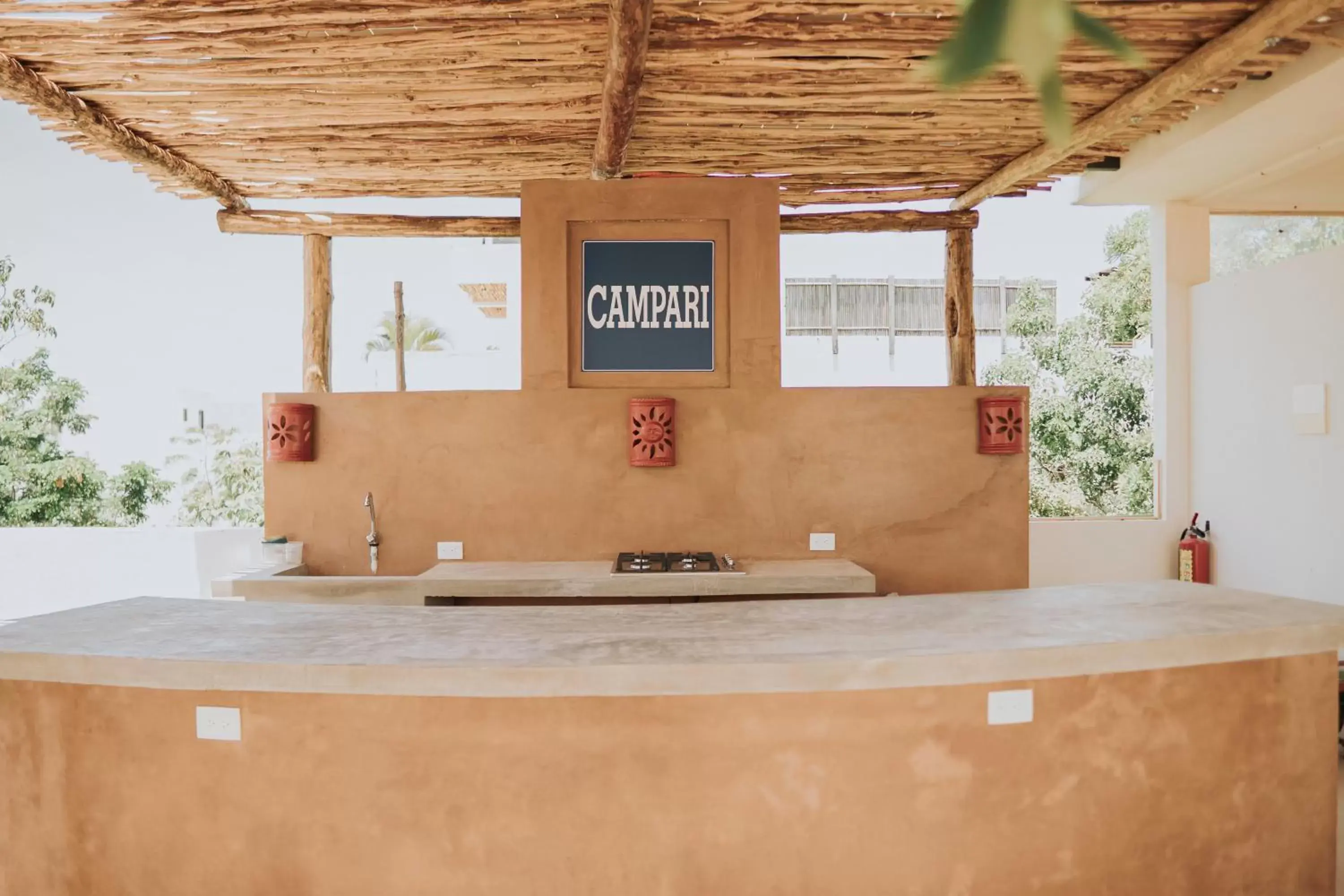 Balcony/Terrace, Lobby/Reception in Koos Hotel Tulum