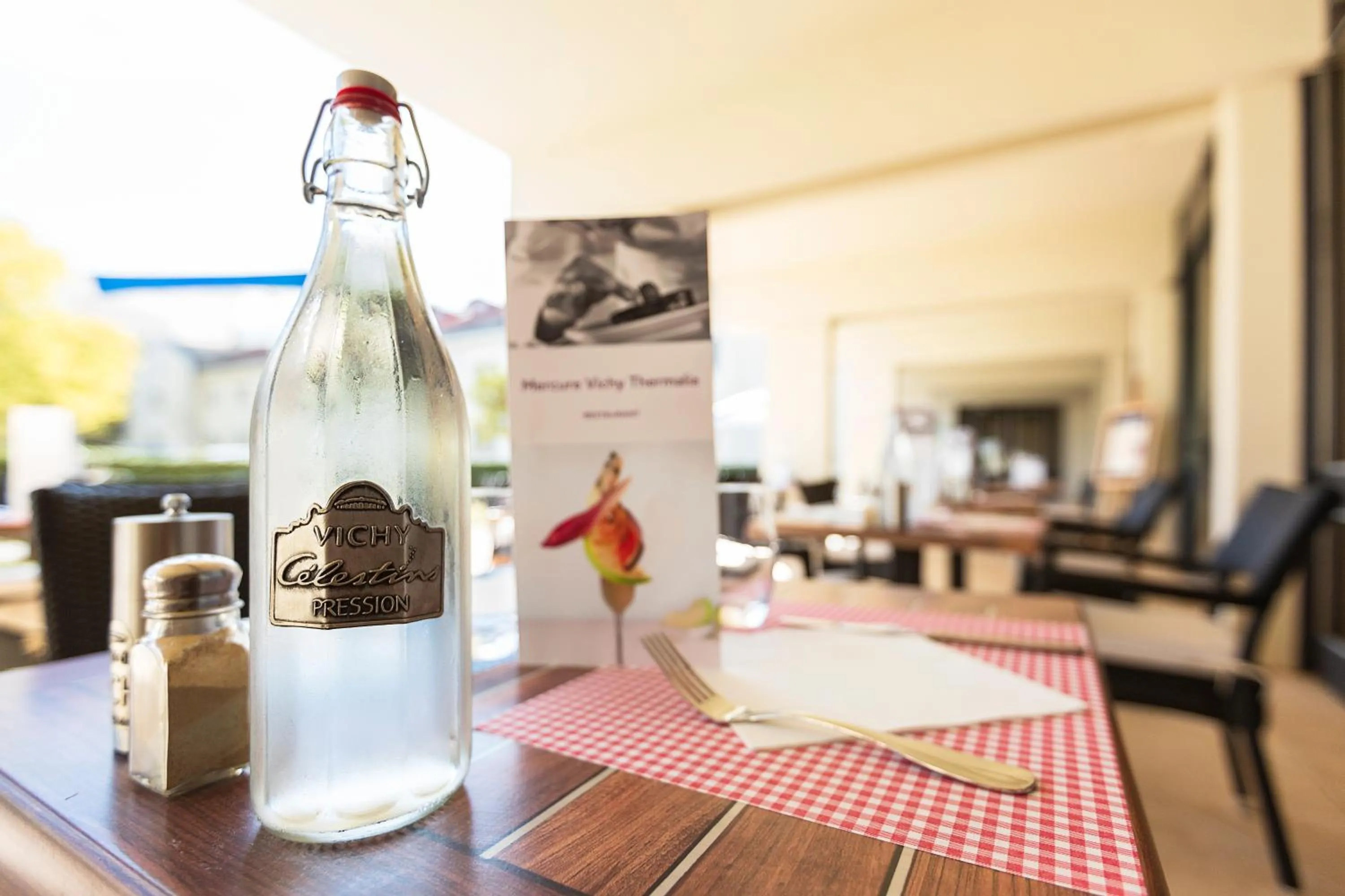 Patio in Mercure Vichy Thermalia