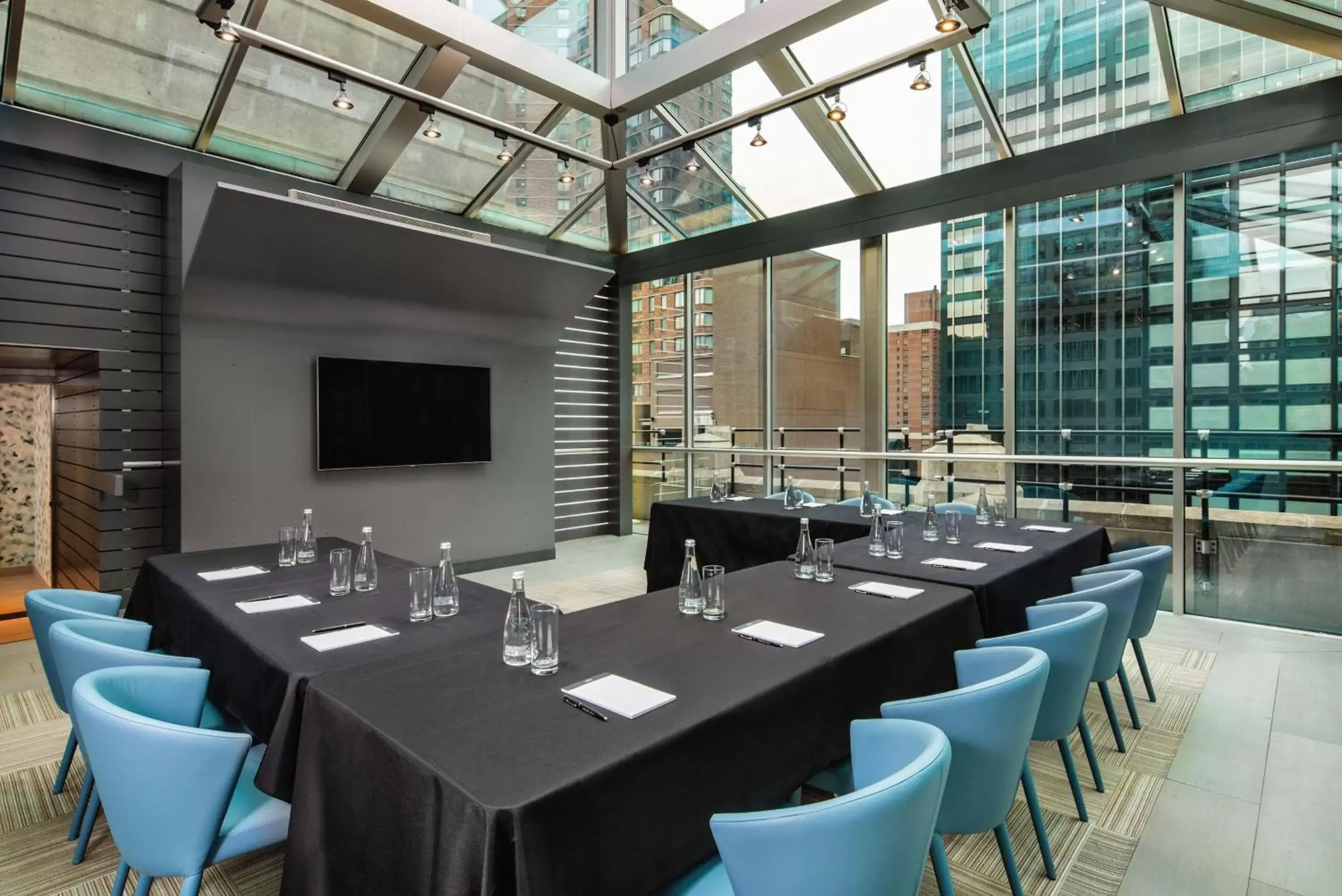 Meeting/conference room in The Time New York, part of JdV by Hyatt