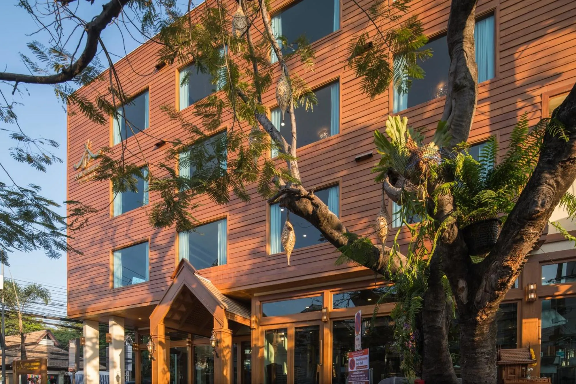 Bird's eye view in Peak Nimman Prestige Hotel