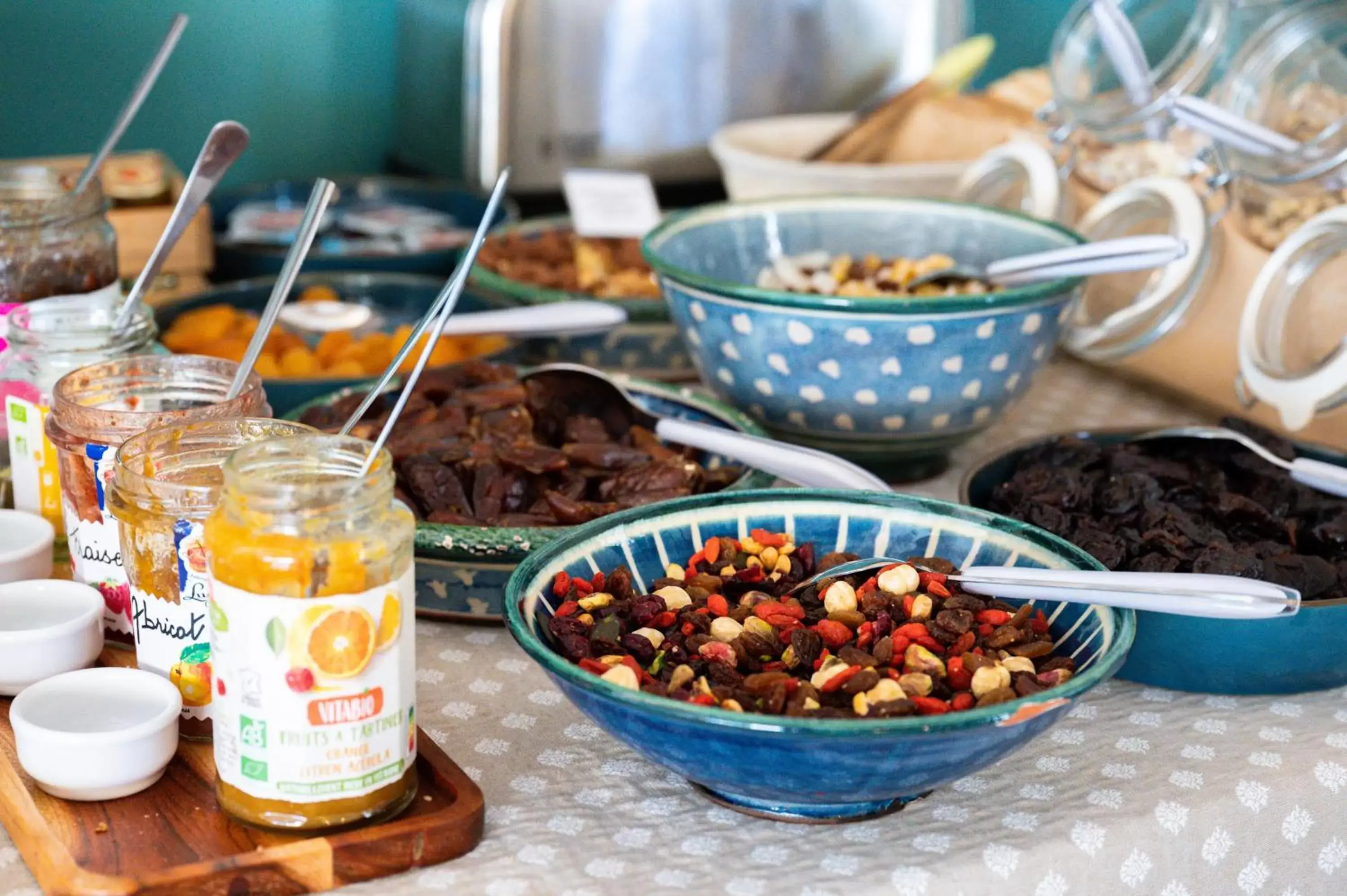 Buffet breakfast, Food in Hôtel La Grande Bastide