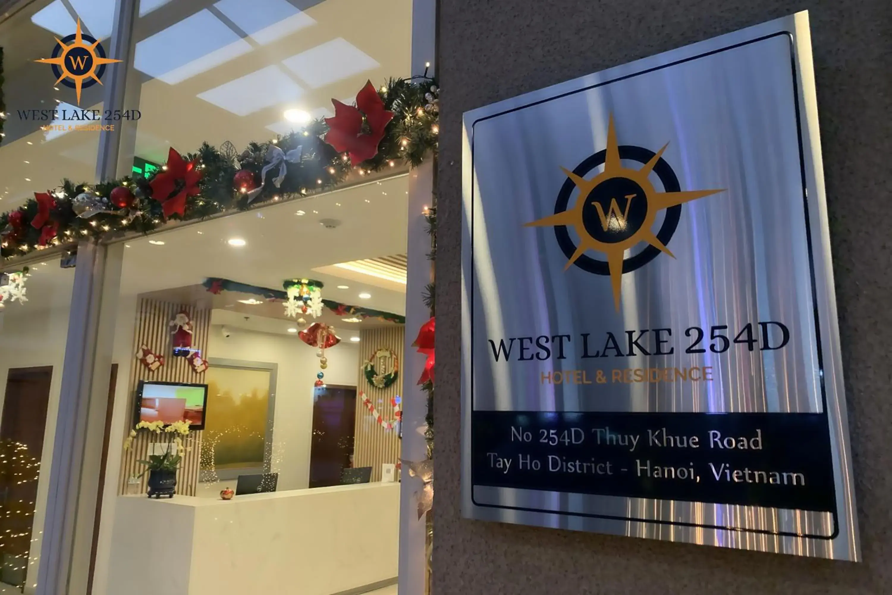 Logo/Certificate/Sign in West Lake 254D Hotel & Residence