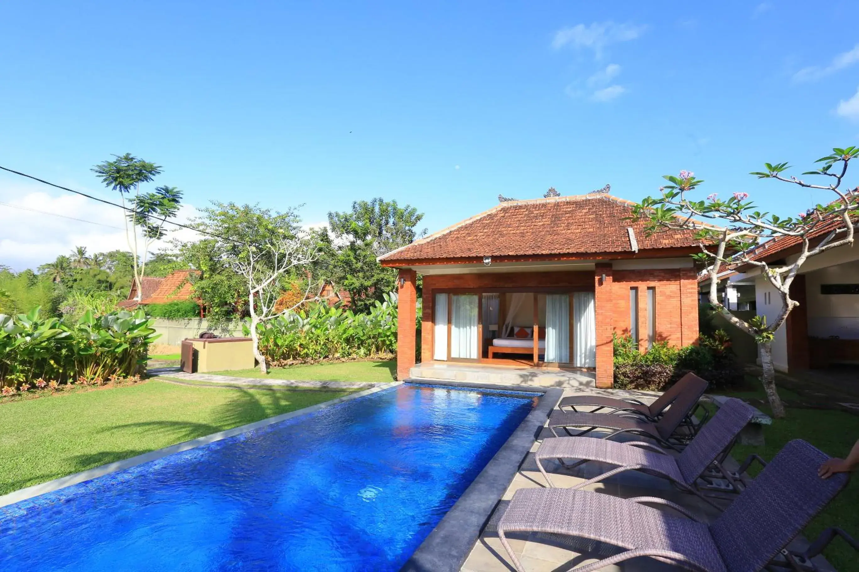 Pool view, Swimming Pool in Ubud Heaven Sayan Villa