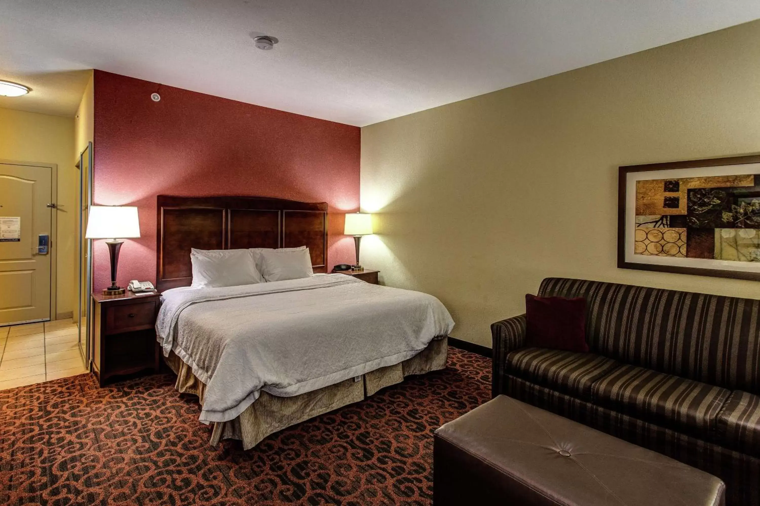 Bed in Hampton Inn Junction City Bed in Hampton Inn Junction City