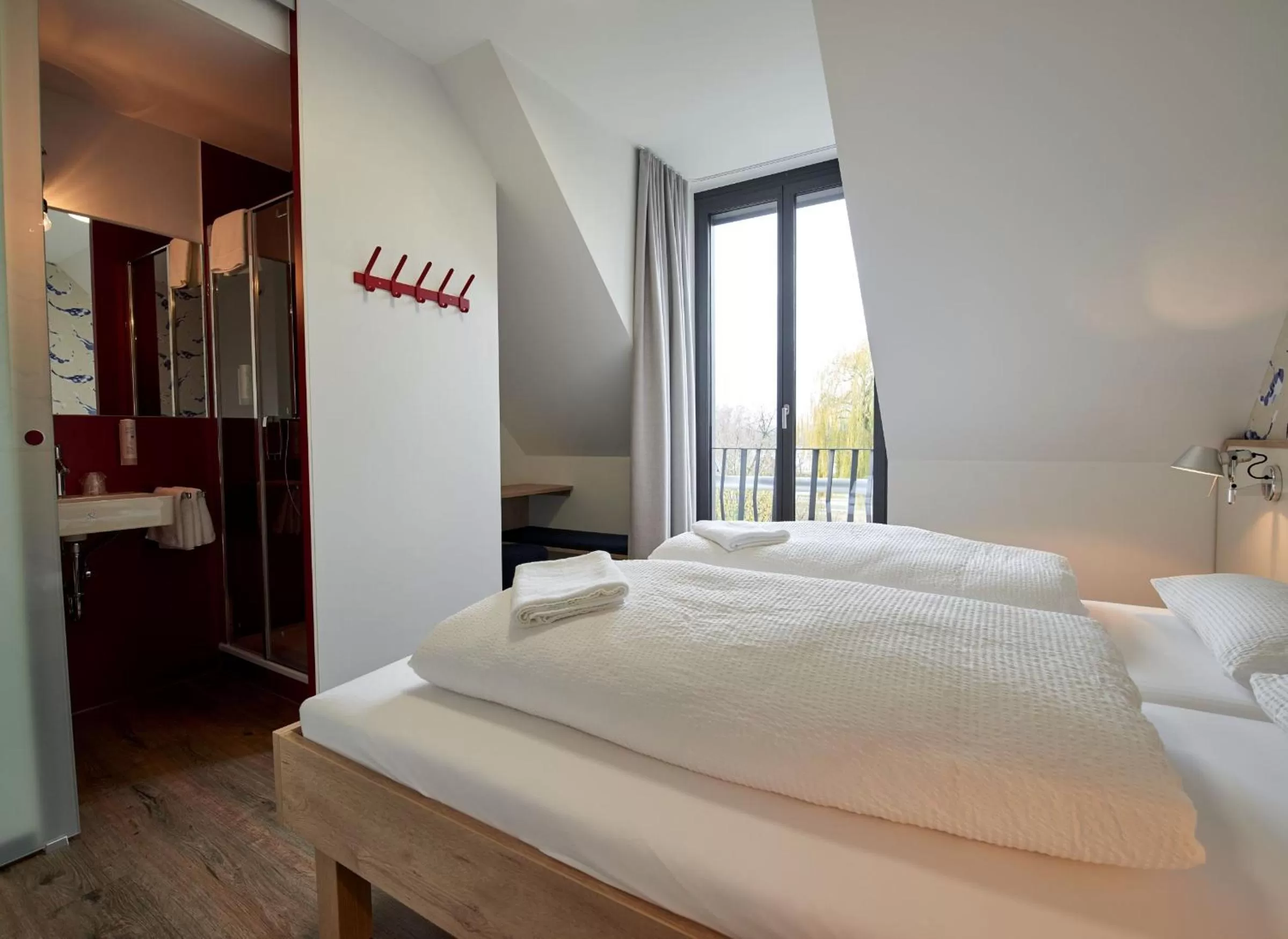 Bed in Radhotel am Gleis