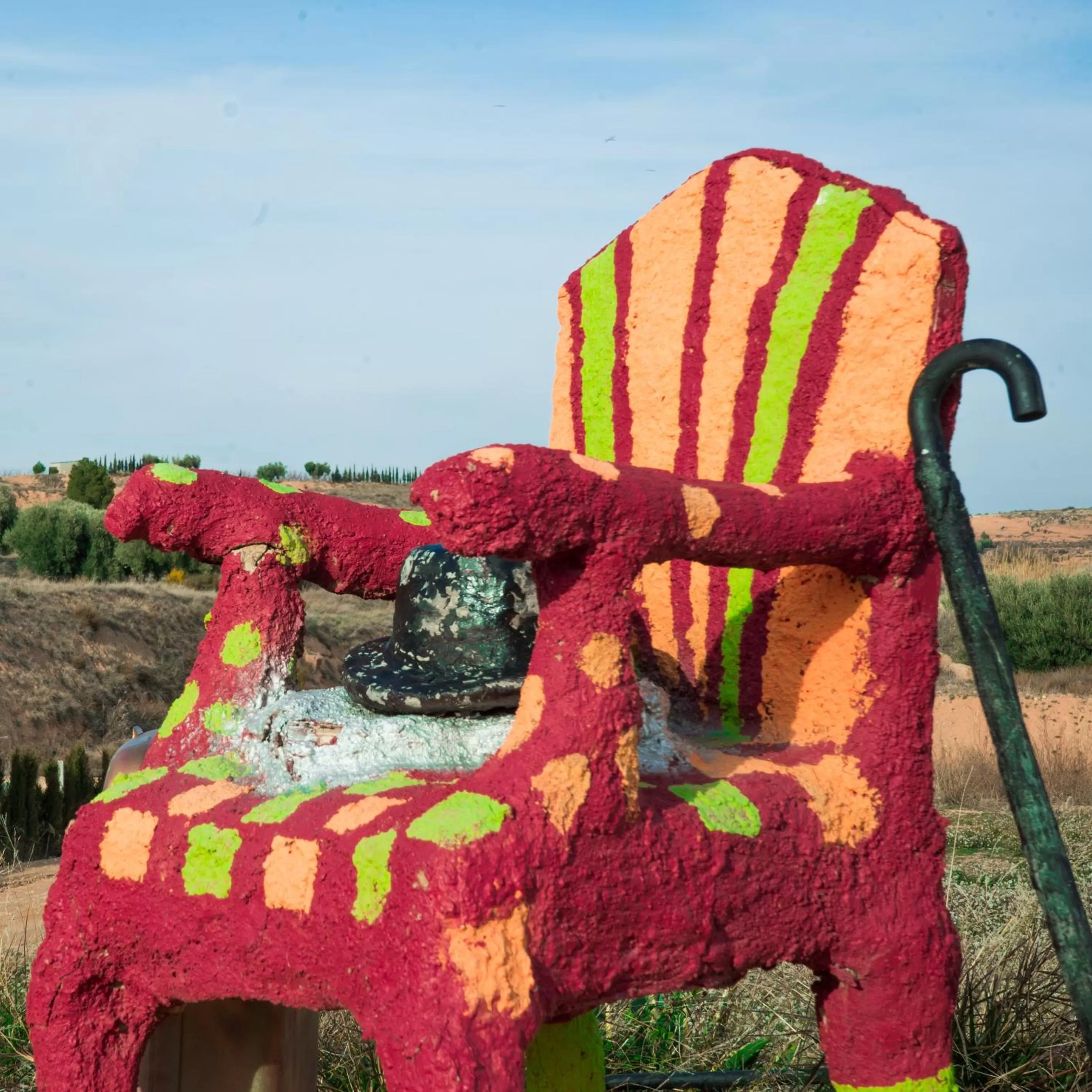Garden view in Cabezo Buñuel Hostal