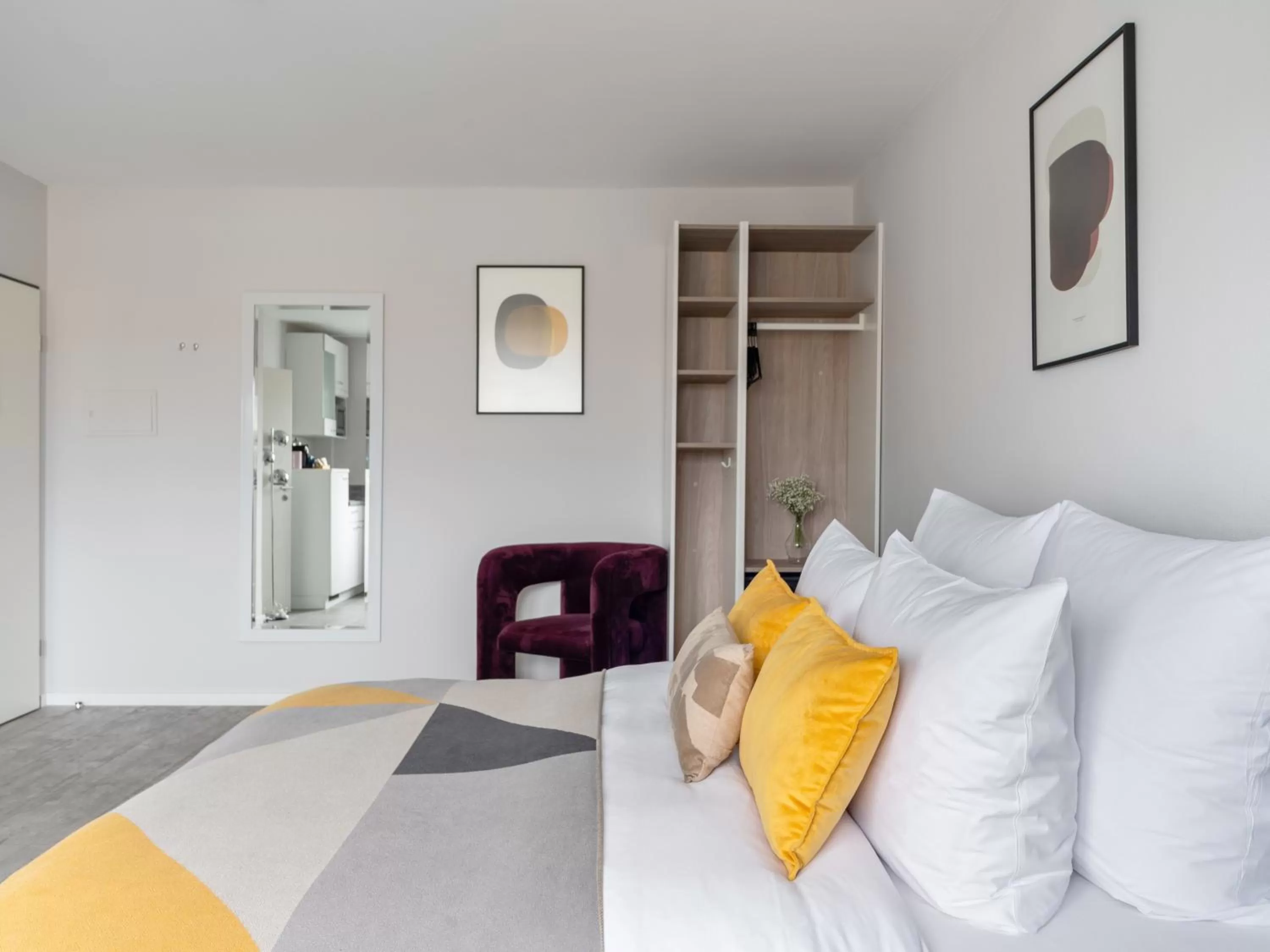 Bed in Numa Frankfurt Oben