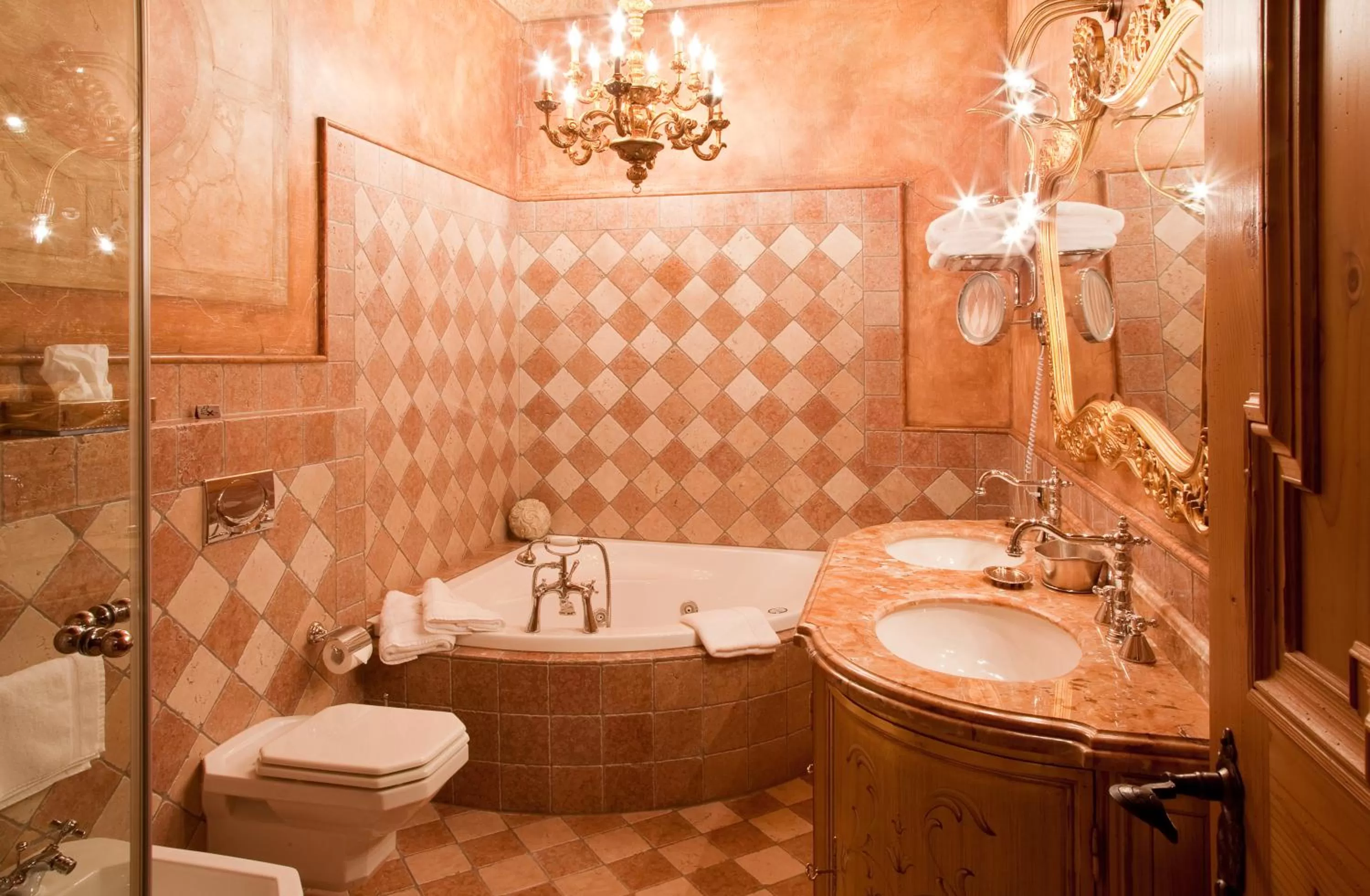 Bathroom in Schloss Matzen