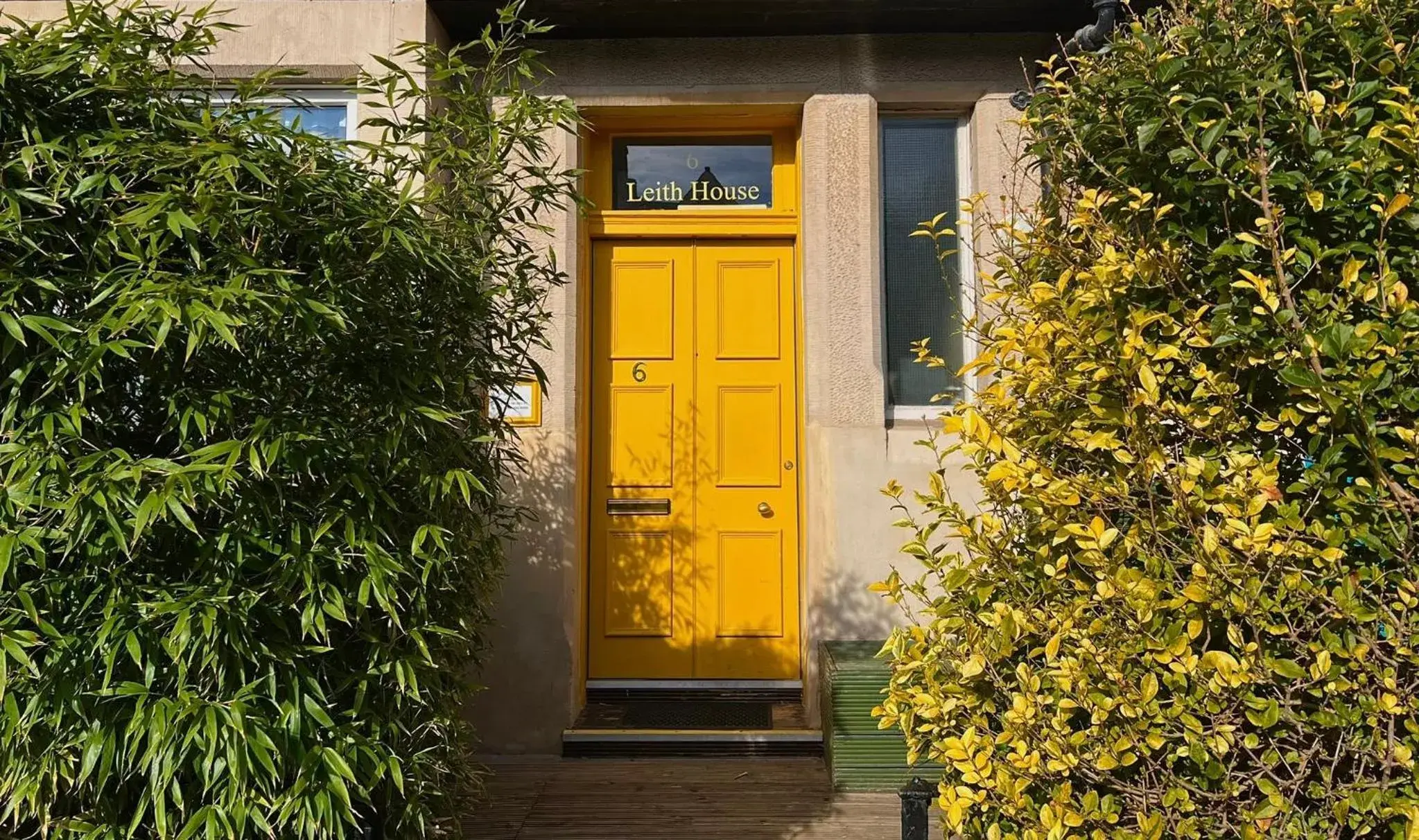 Facade/Entrance in Leith House