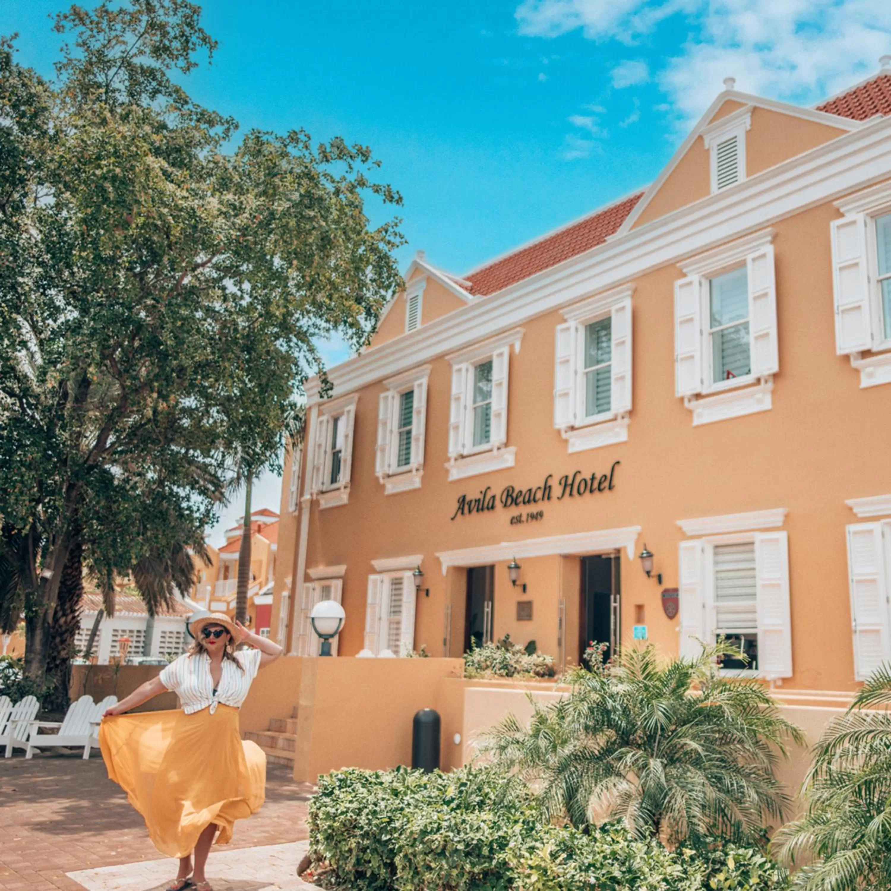 Property building in Curacao Avila Beach Hotel