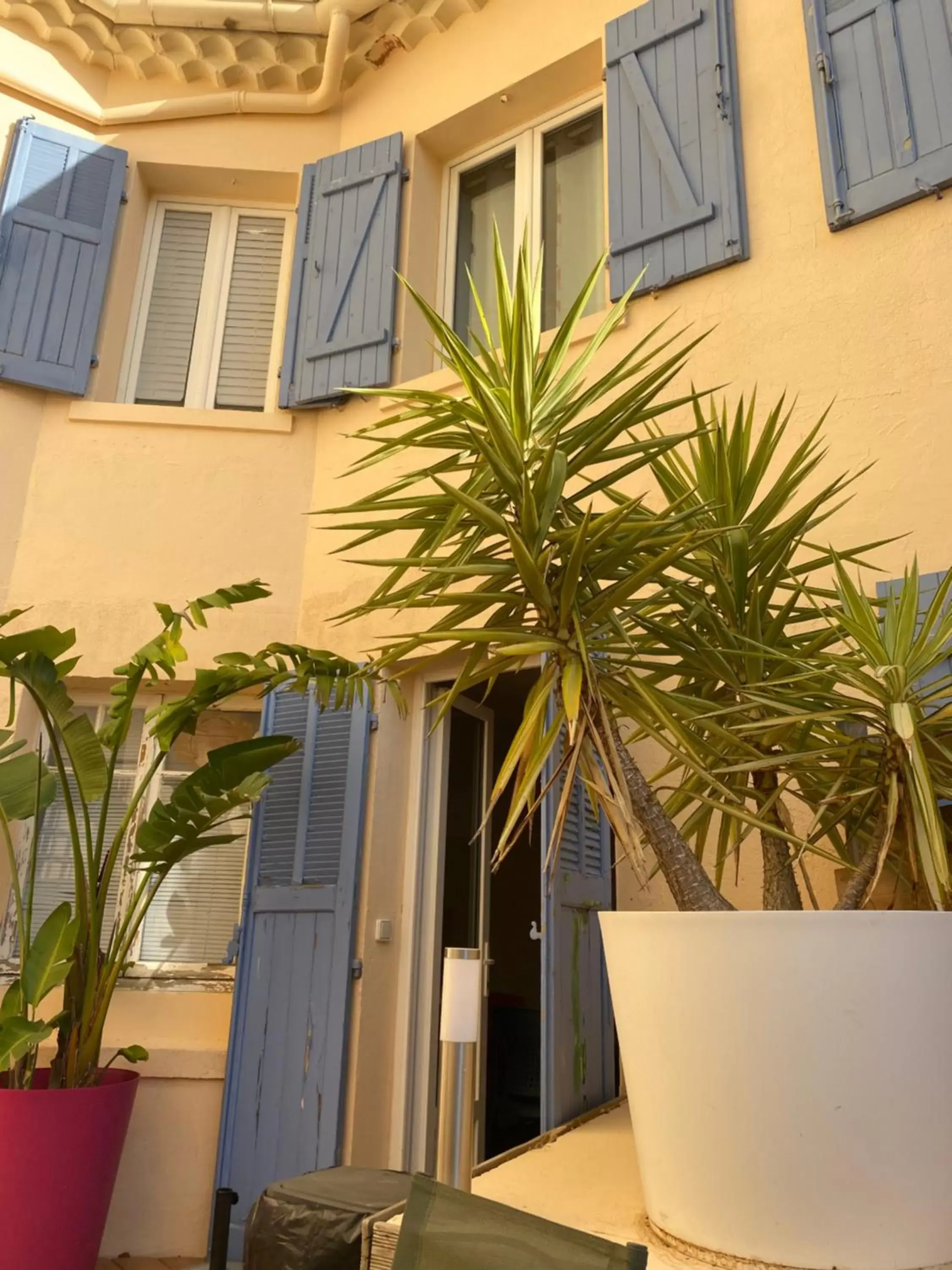 Patio in Villa TerraMera Hôtel