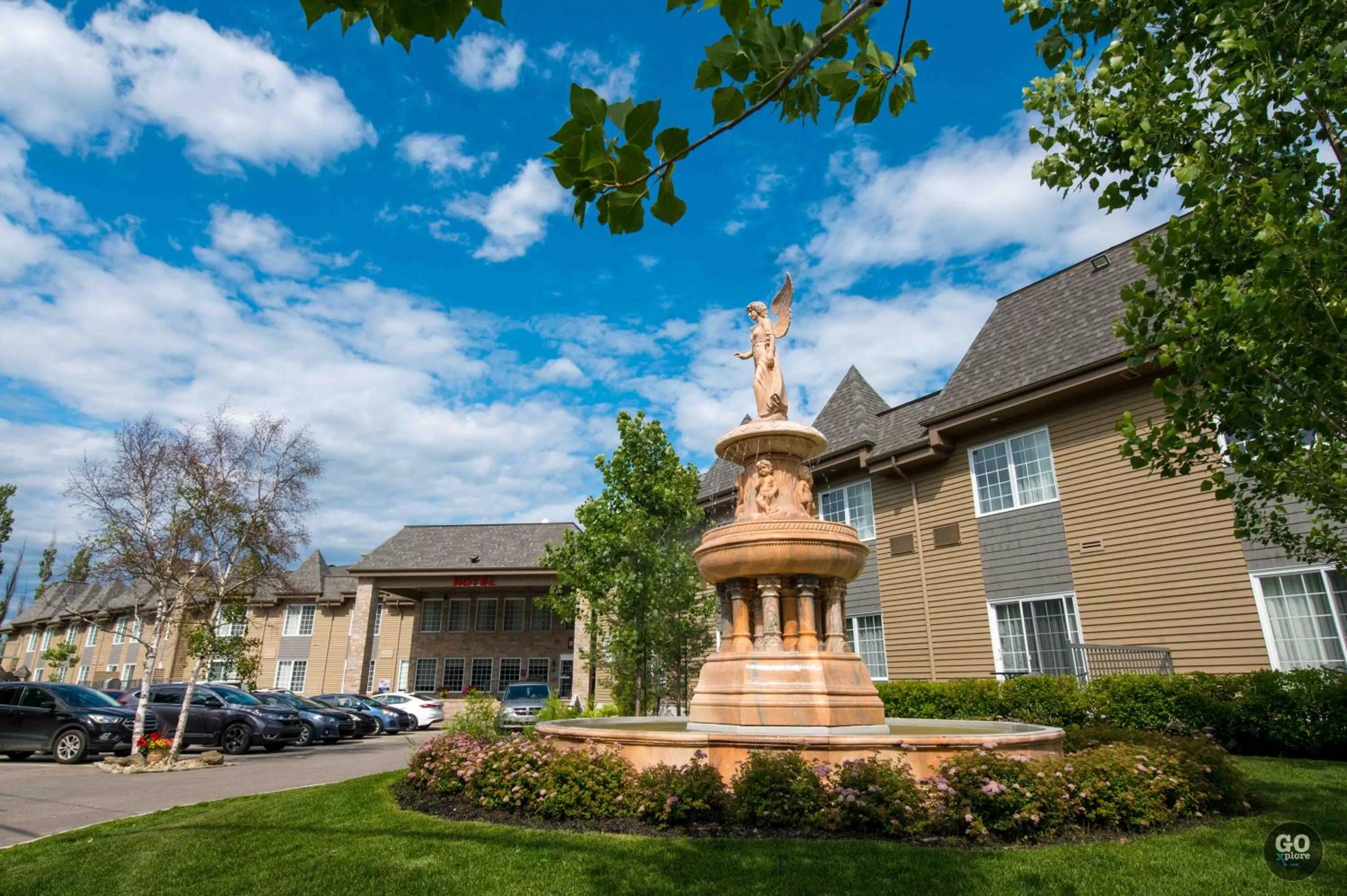 Garden in Hôtel et Pavillons Le Petit Manoir du Casino