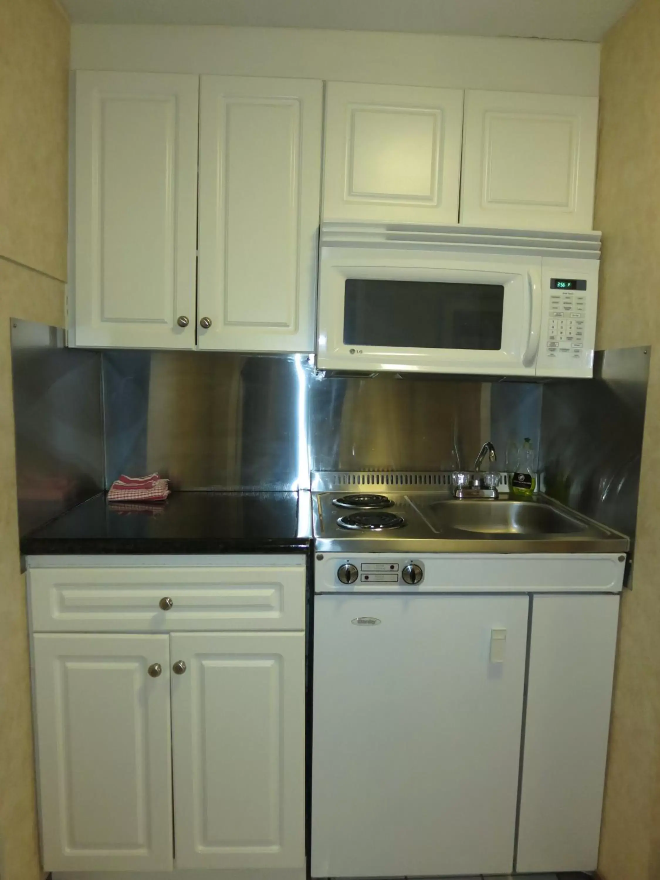 Kitchen or kitchenette, Kitchen/Kitchenette in North Vancouver Hotel