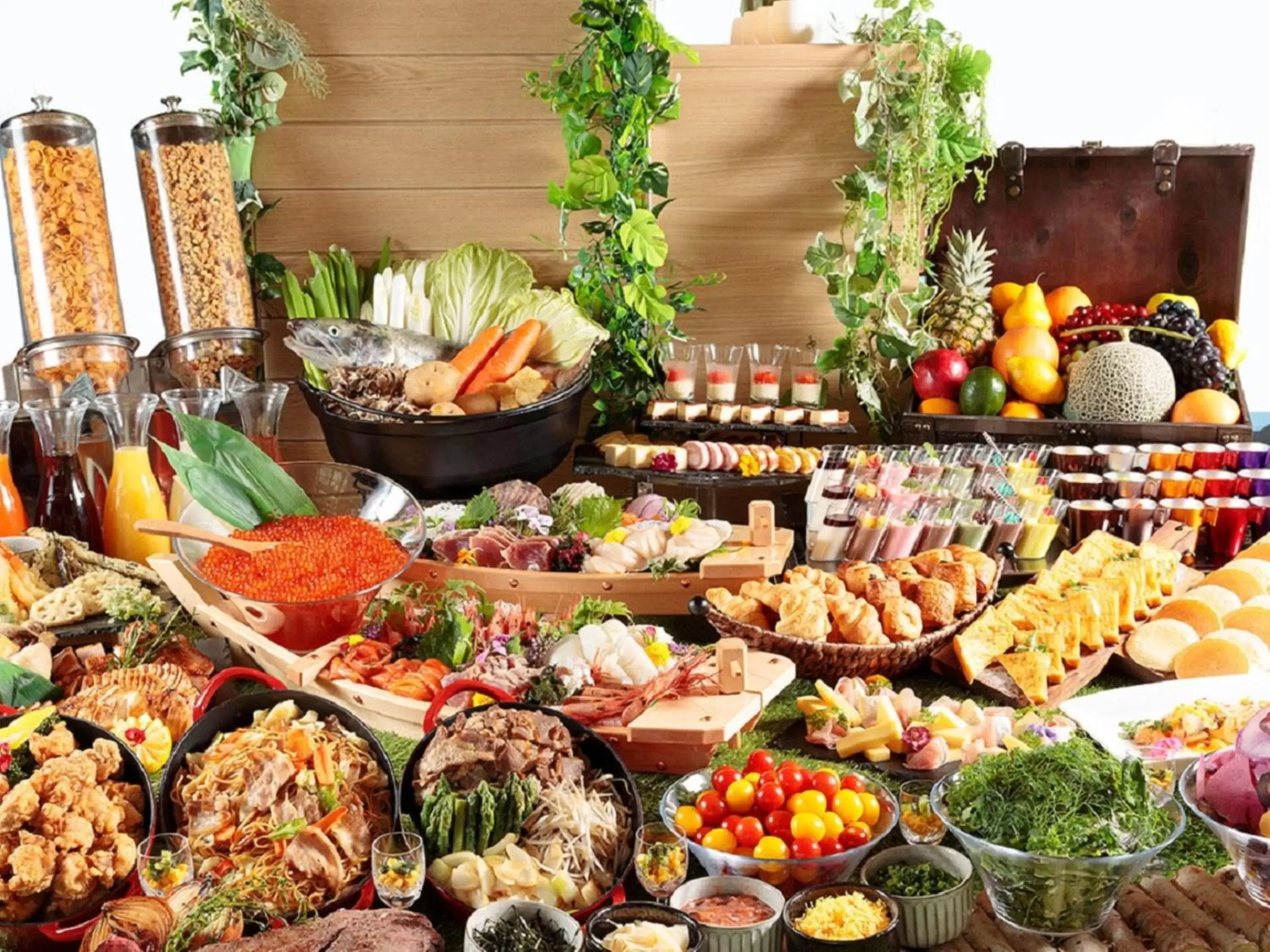 Buffet breakfast in Hotel Wing International Asahikawa Ekimae Buffet breakfast in Hotel Wing International Asahikawa Ekimae