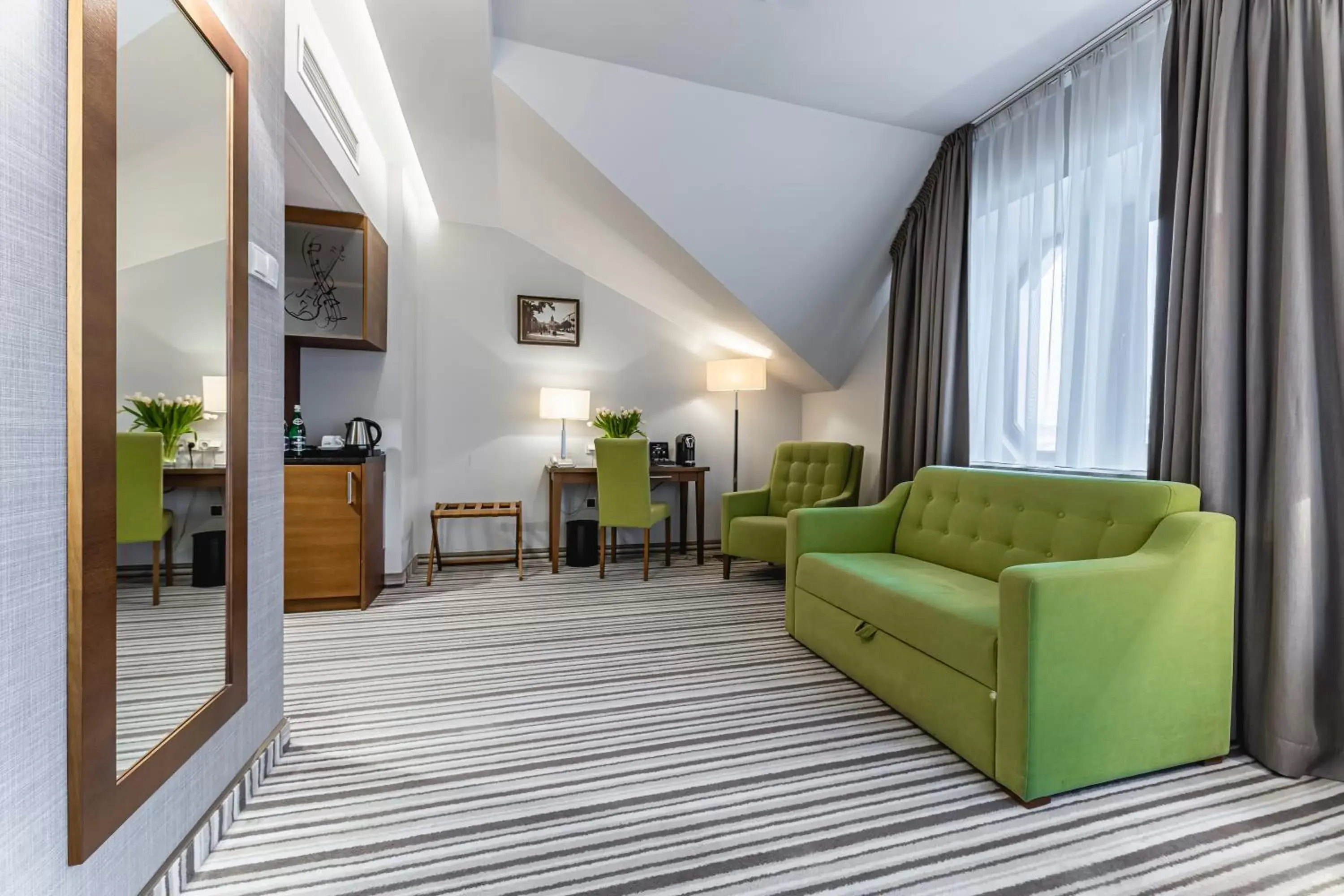 Living room in Hotel Wieniawski Living room in Hotel Wieniawski