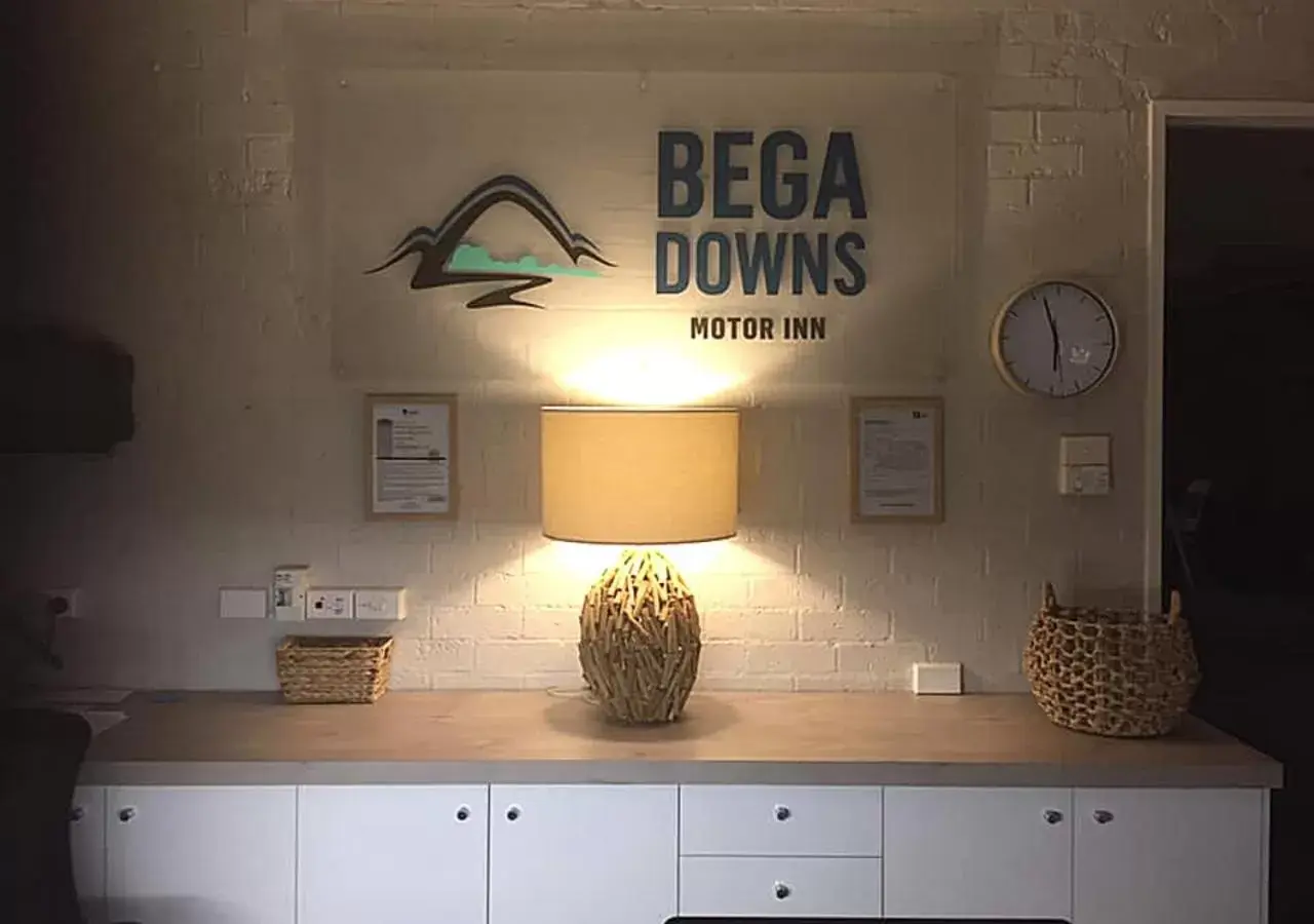 Property logo or sign in Bega Downs Motor Inn