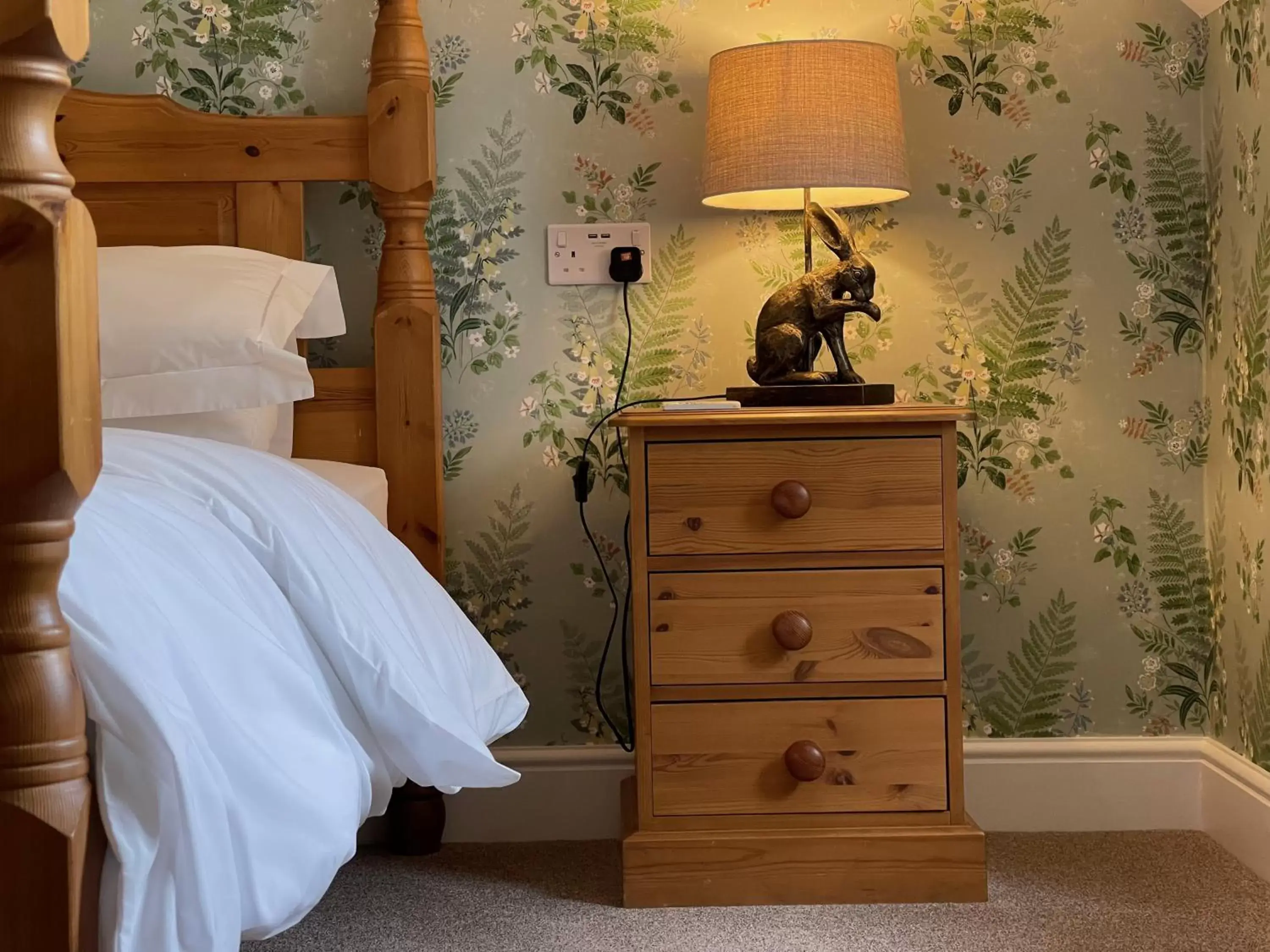 Bedroom, Bed in Lancasters Cottage