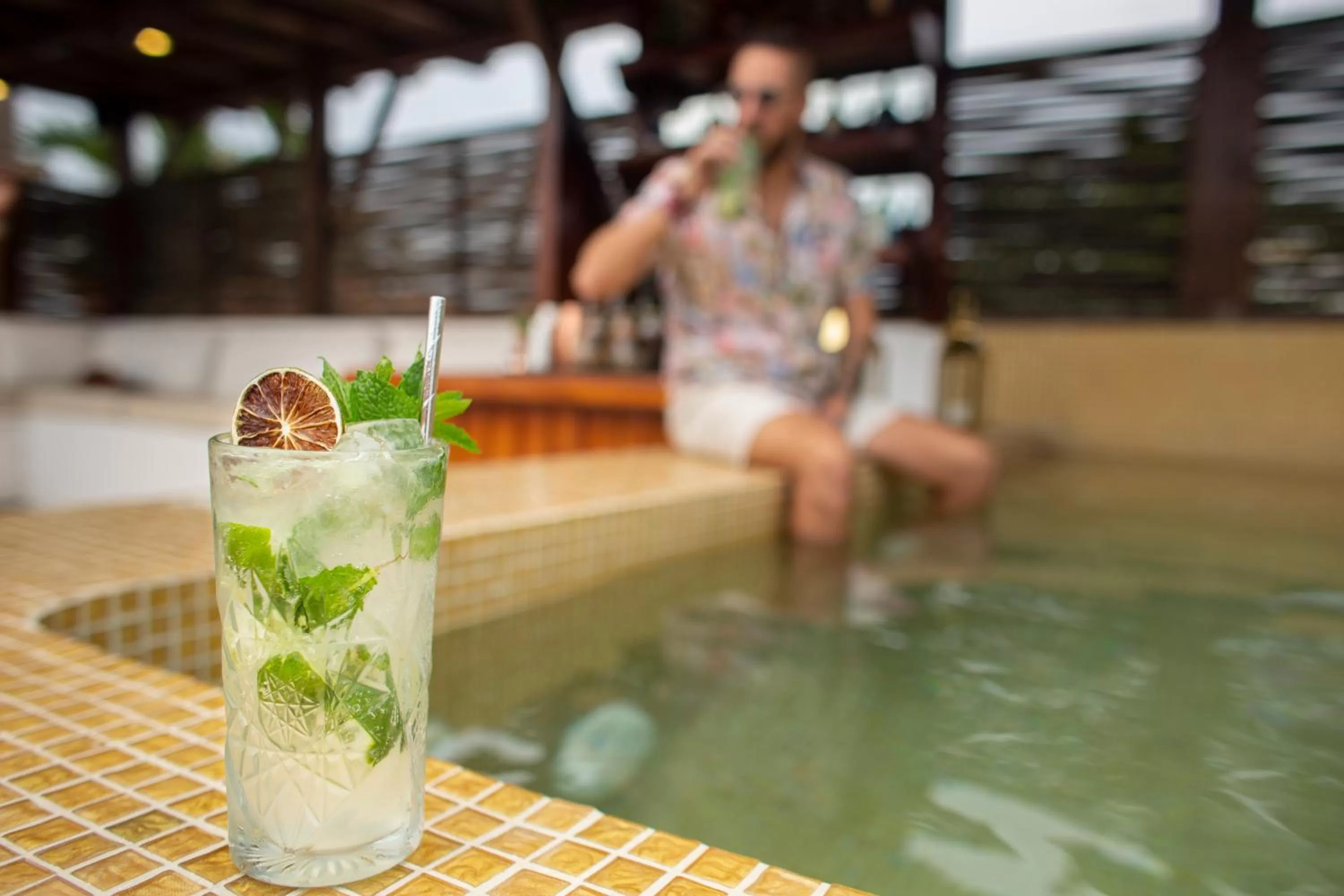 Swimming pool in Leones de Alba Hotel Boutique